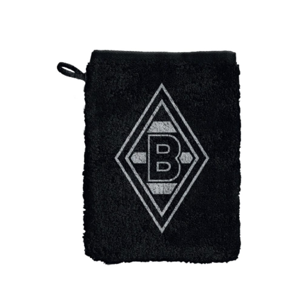 Borussia Mönchengladbach Handtuch Borussia M´Gladbach Waschhandschuh "black"