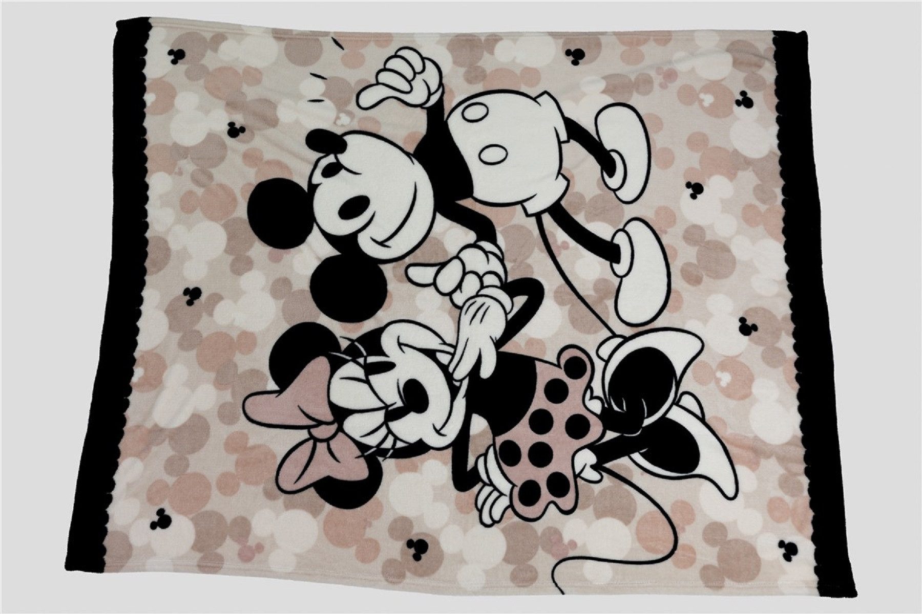 Wohndecke Flanell Wohndecke für Kinder und Erwachsene 130 x 160 cm, Disney Mickey Mouse