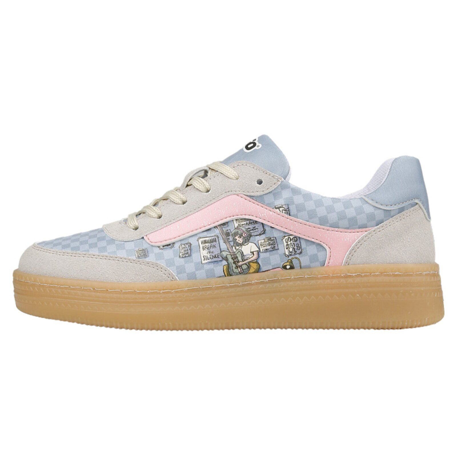 DOGO Monet Low-Top Sneaker Break The Silence Damen Sneaker Sneaker Handgefertigt