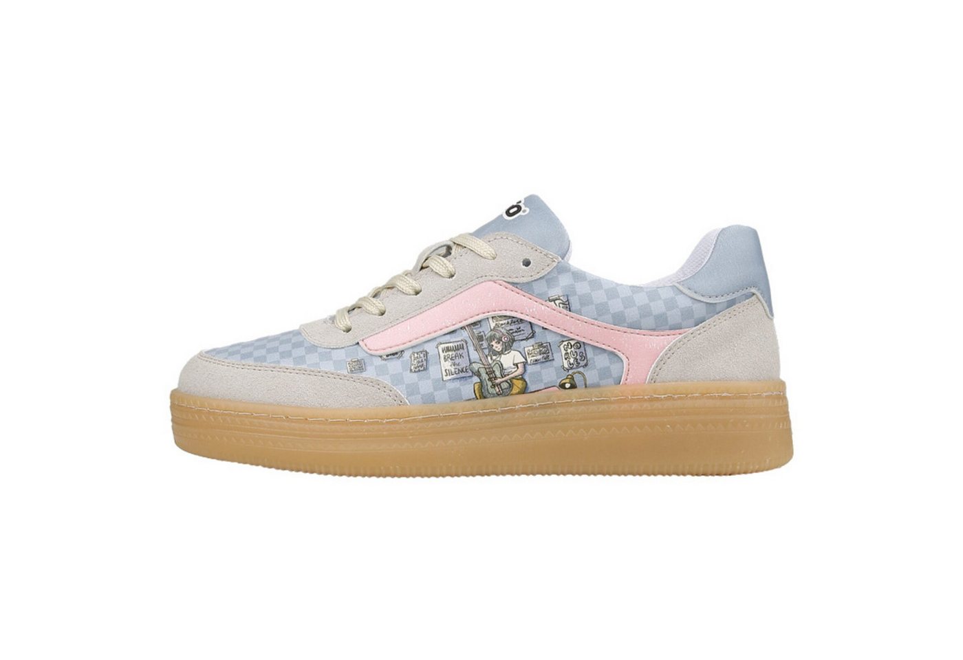 DOGO Monet Low-Top Sneaker Break The Silence Damen Sneaker Sneaker Handgefertigt