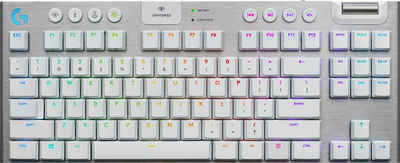 Logitech G Gaming Tastatur G915 TKL White tactile Gaming-Tastatur