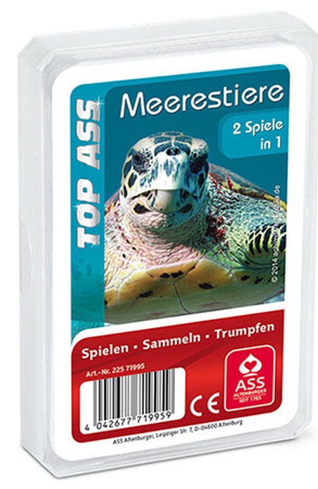Cartamundi Spiel TOP ASS - Meerestiere Quartett