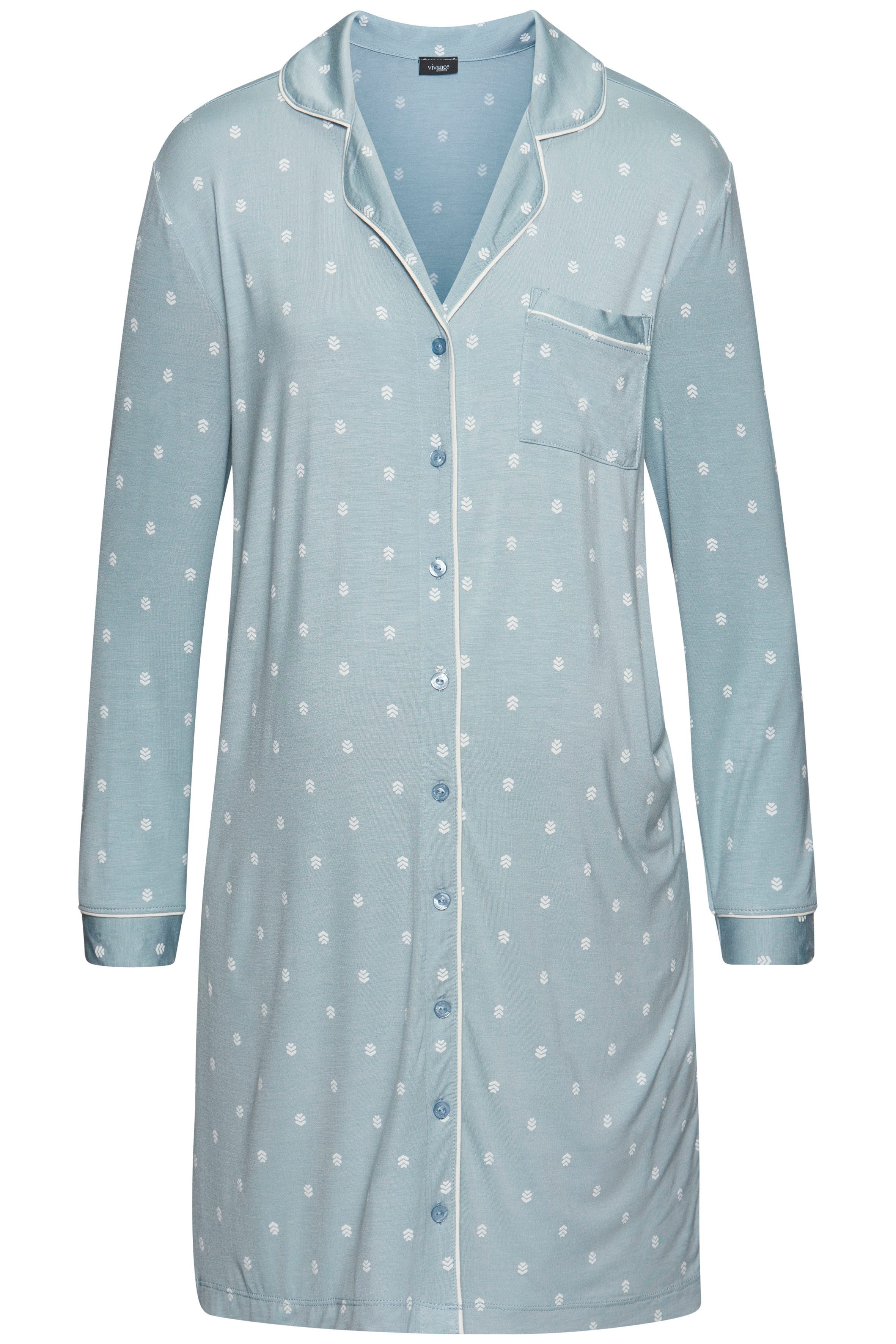 Vivance Dreams Umstandsnachthemd Schöner Allover-Print