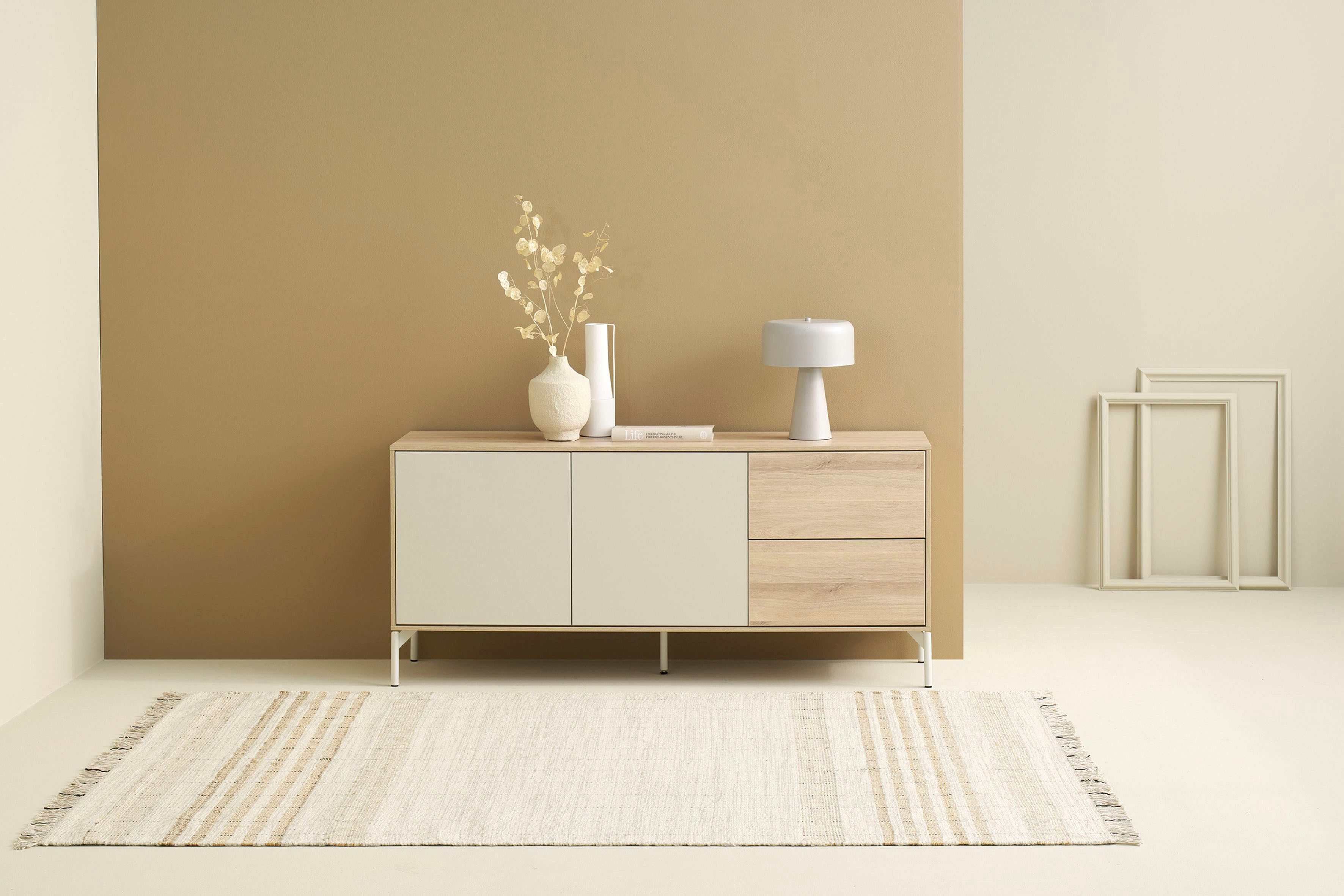 SCHÖNER WOHNEN-Kollektion Sideboard LABOE (1 St), 150 cm oder 200 cm mit push to open Funktion