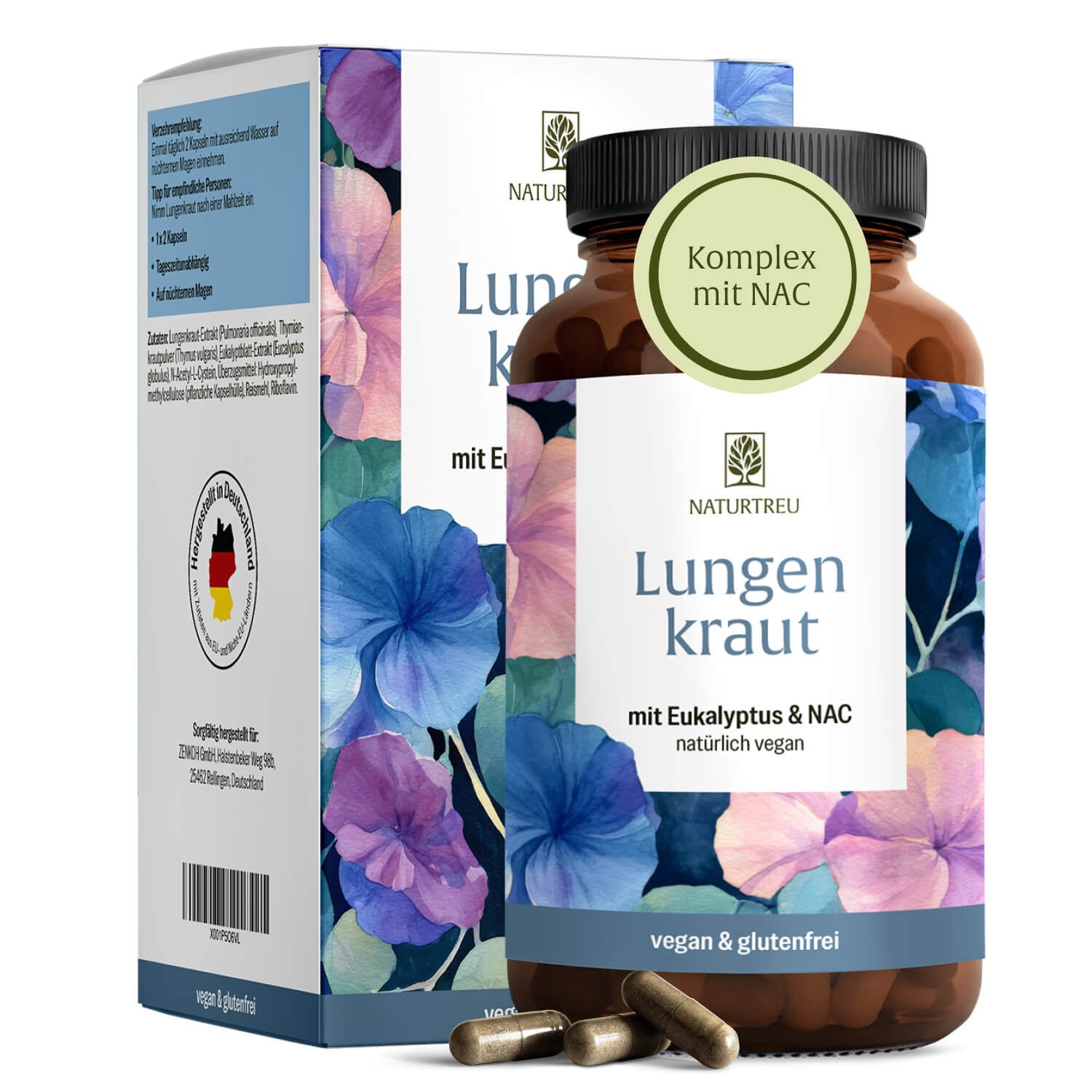 Naturtreu LUNGENKRAUT Kapseln, 1 er