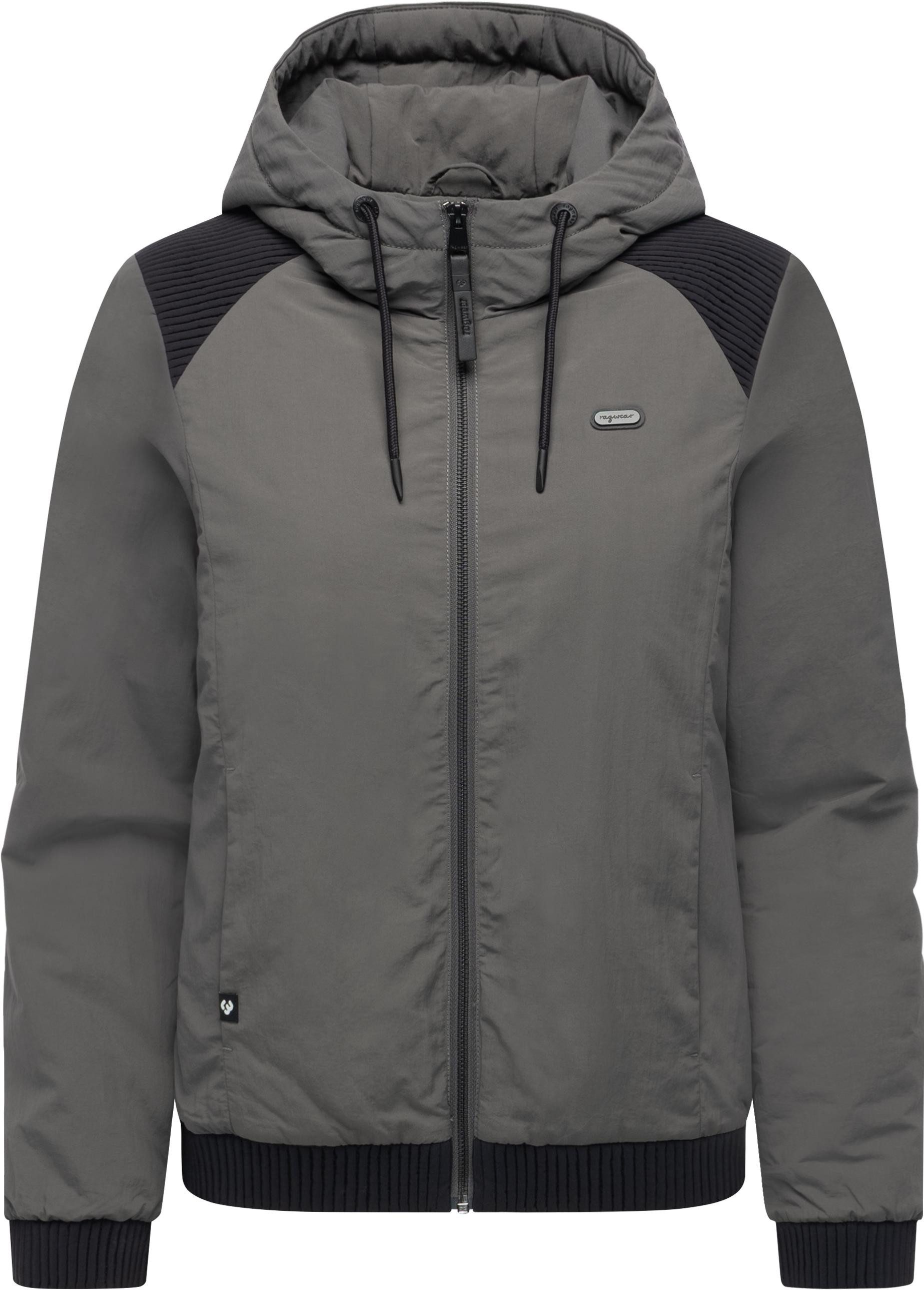 Ragwear Bomberjacke Chinta Warm YOUMODO Warme Übergangsjacke mit elastischen Bündchen