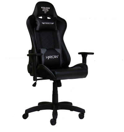 Hyrican Gaming-Stuhl »"Striker Comander" schwarz, ergonomischer Gamingstuhl«, Bürostuhl, Schreibtischstuhl, geeignet für Kinder und Jugendliche