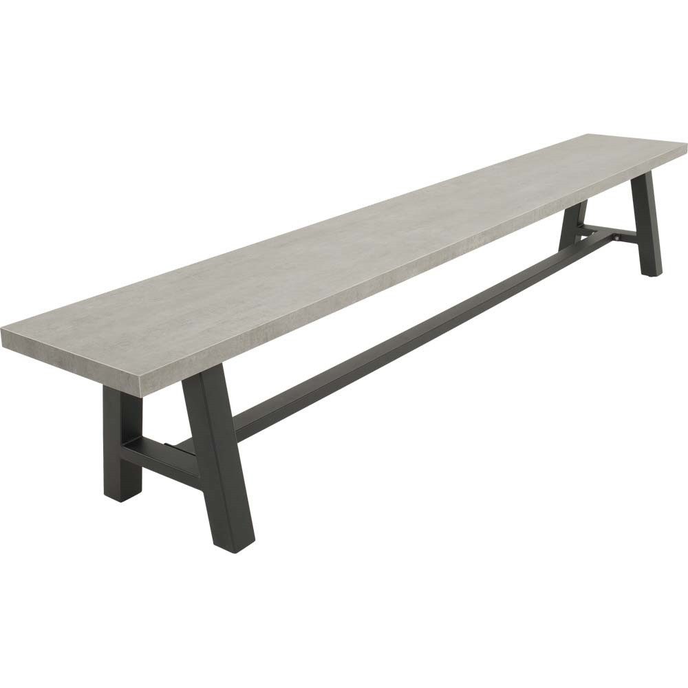 Lesli Living Gartenbank Sitzbank Bank Fresco 250x40cm