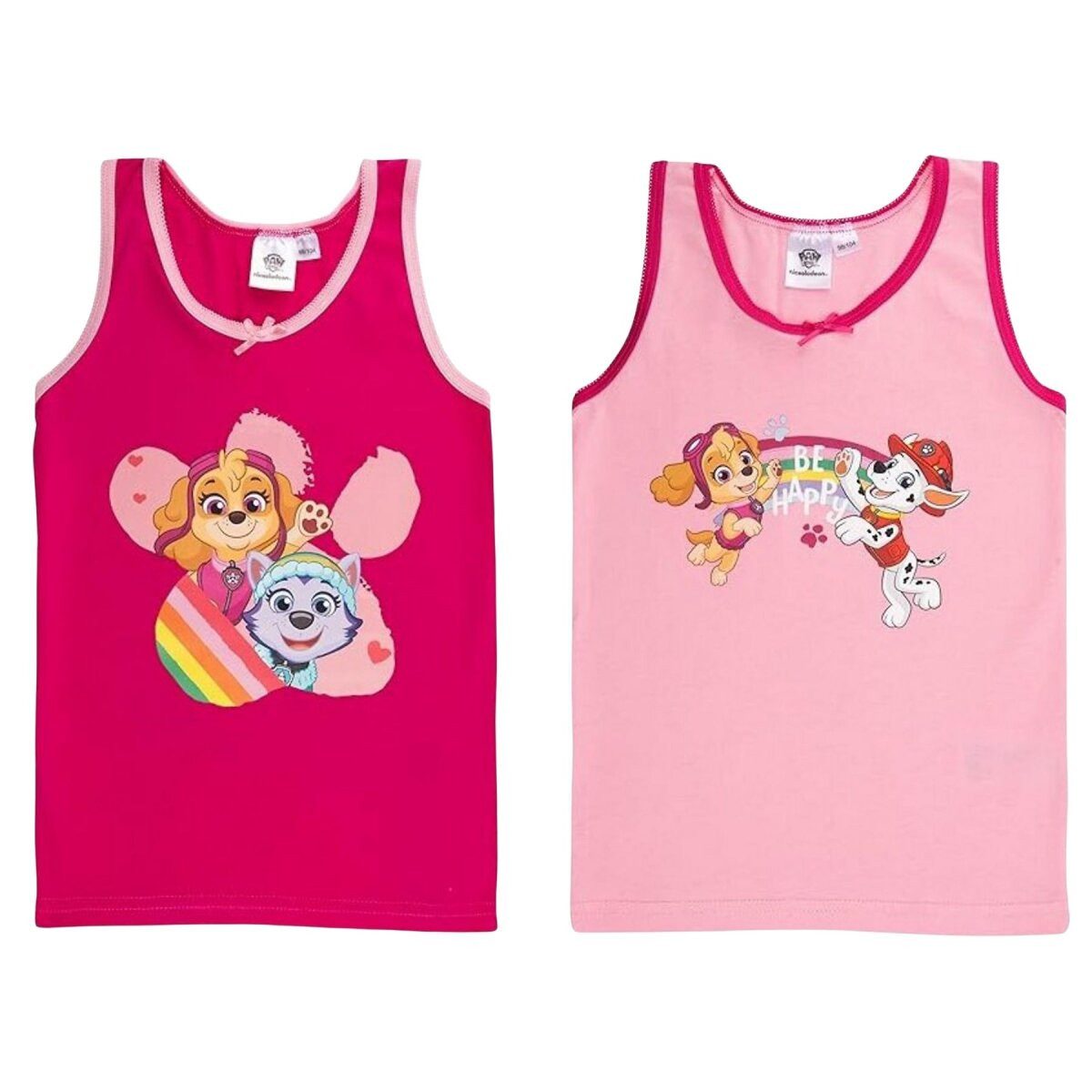 PAW PATROL Unterhemd Paw Patrol Unterhemd 2er-Pack – Kinder Shirts