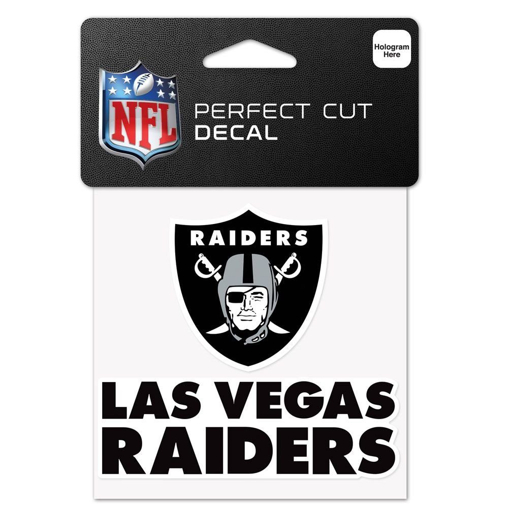 Wanddekoobjekt Aufkleber 10x10cm NFL Las Vegas Raiders