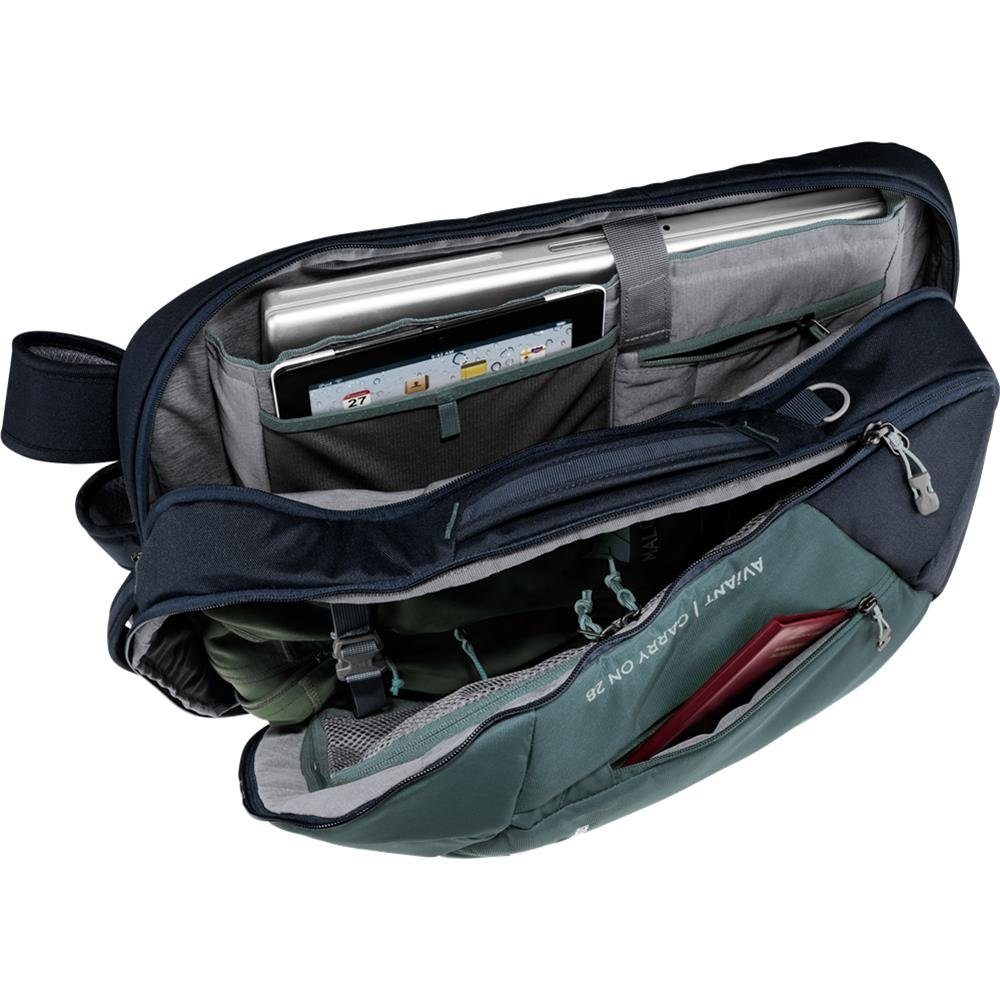 teal-ink Handgepäckmaße Rucksack 15 AViANT deuter 28, für 28 Zoll, On Liter, Reisen Laptopfach Carry bis
