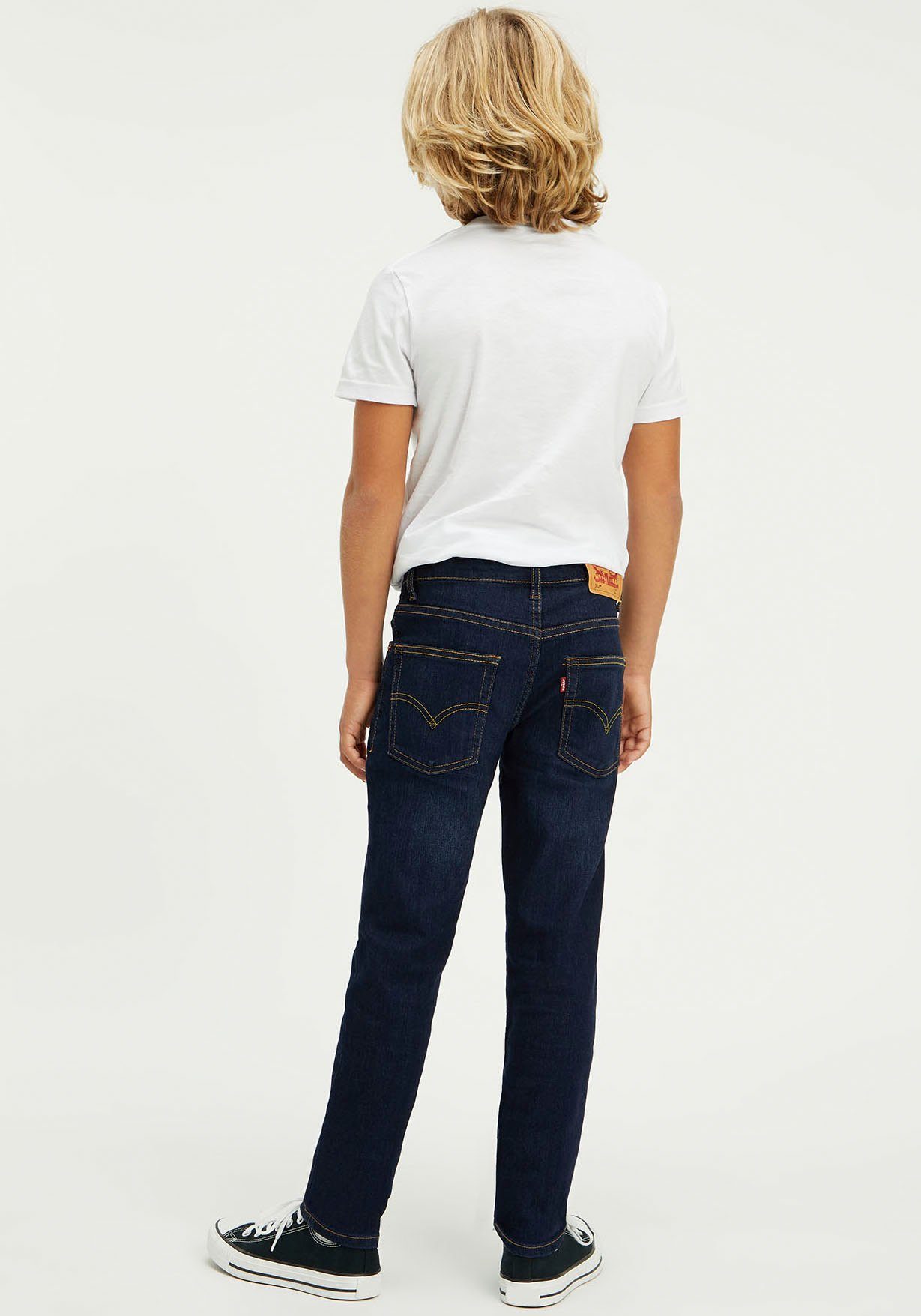 dark for Stretch-Jeans used 512 Levi's® PERFORMANCE blue Kids STRONG BOYS