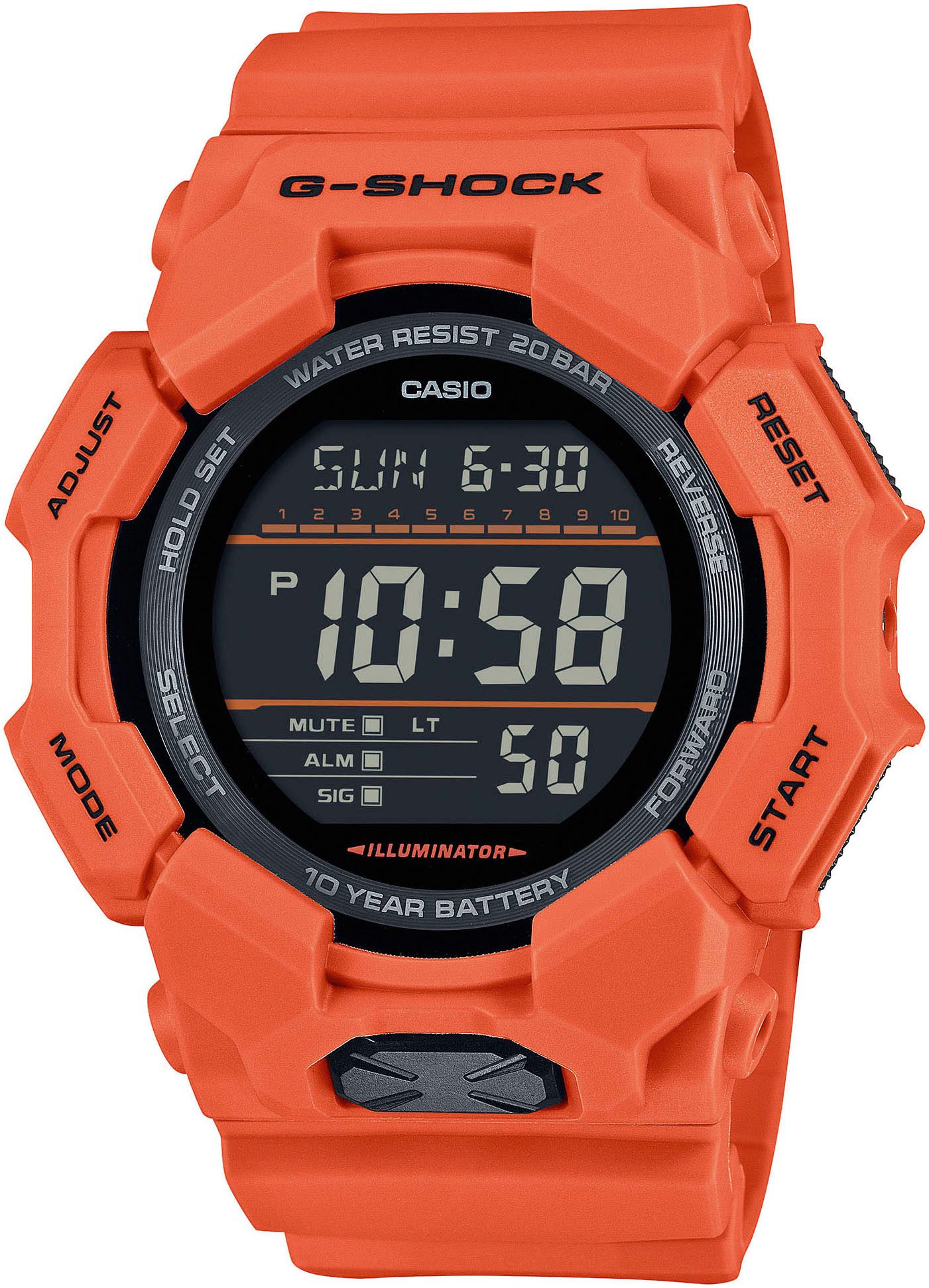 CASIO G-SHOCK Chronograph GD-010-4ER, Quarzuhr, Armbanduhr,Herrenuhr, günstig online kaufen
