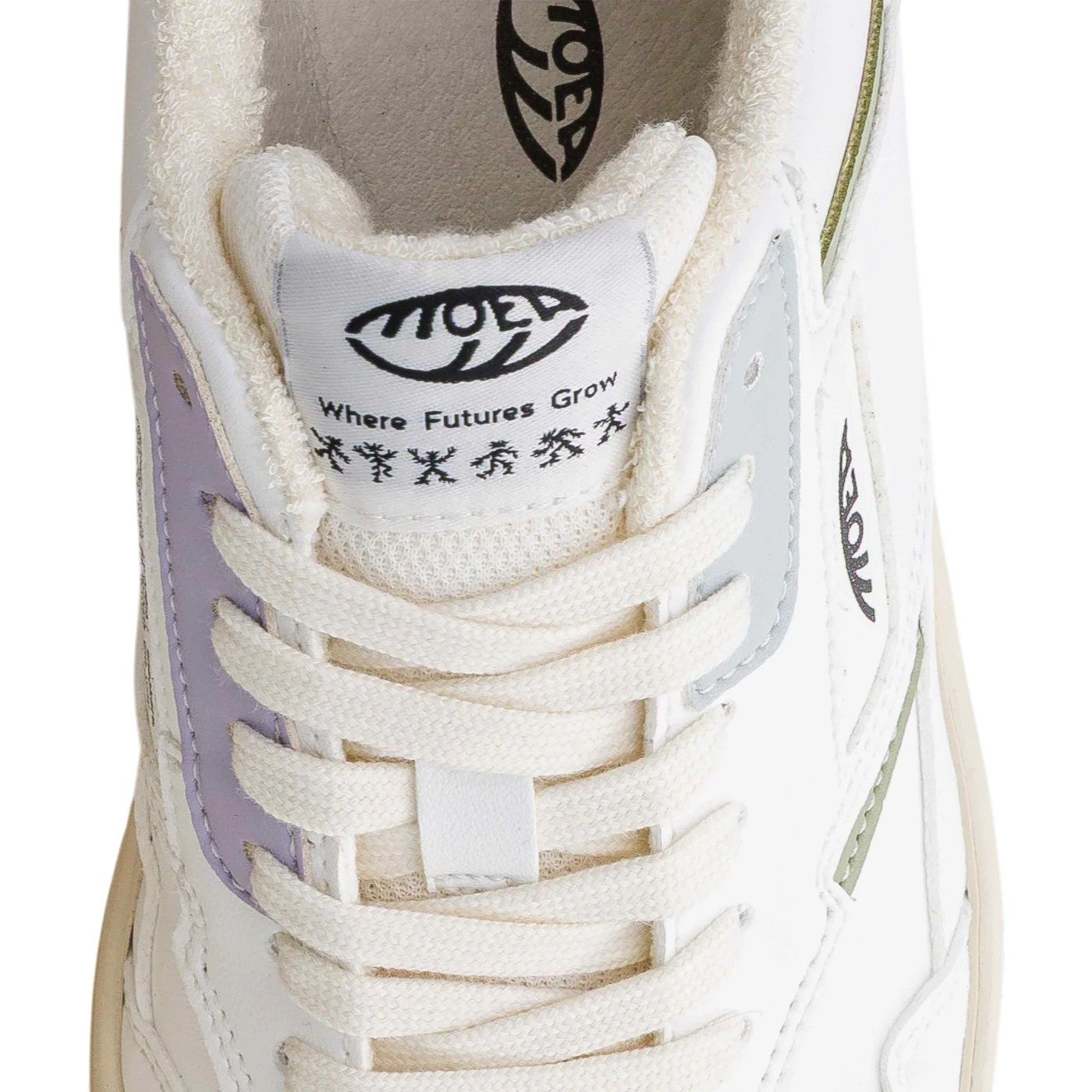 Moea Origin - All In - weiss/blau/grün Sneaker