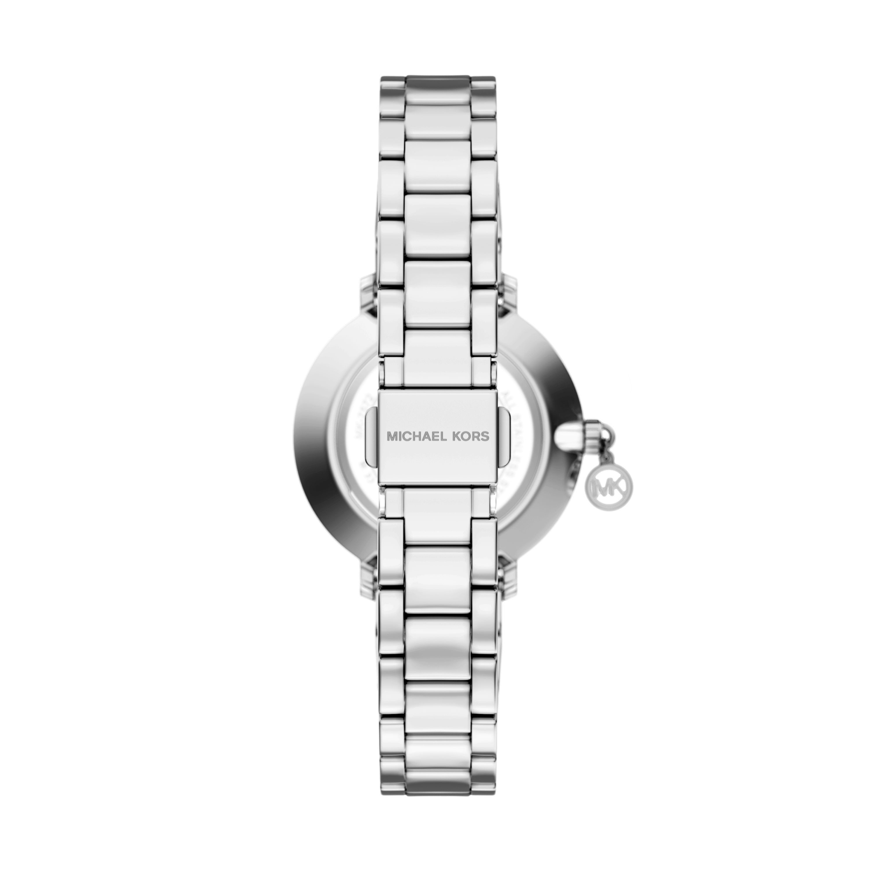 MICHAEL KORS Quarzuhr Pyper MK7617, Armbanduhr, Damenuhr, Edelstahlarmband, analog, Glassteine