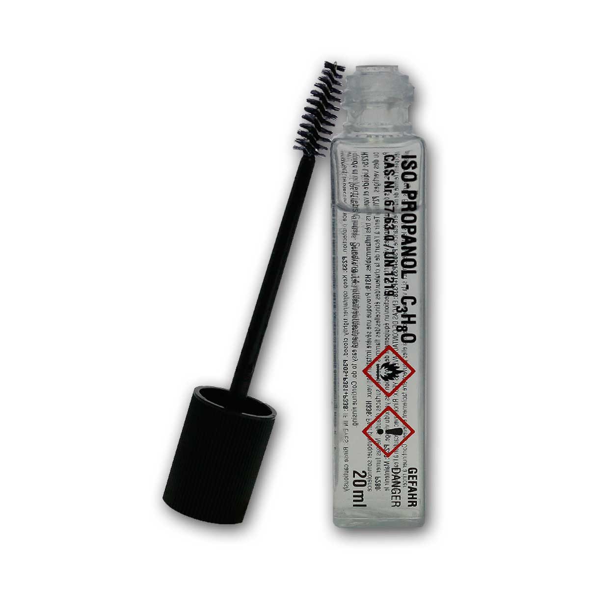 Dynavox Plattenspieler-Reinigungs-Set Nadelreiniger 20ml & Bürste, Reinigungsflüssigkeit