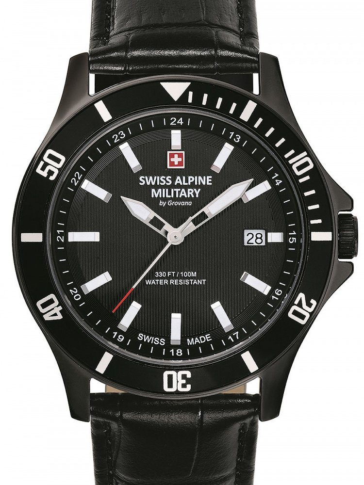 Swiss Alpine Military Quarzuhr Swiss Alpine Military 7022.1577 Herren 42mm 10ATM