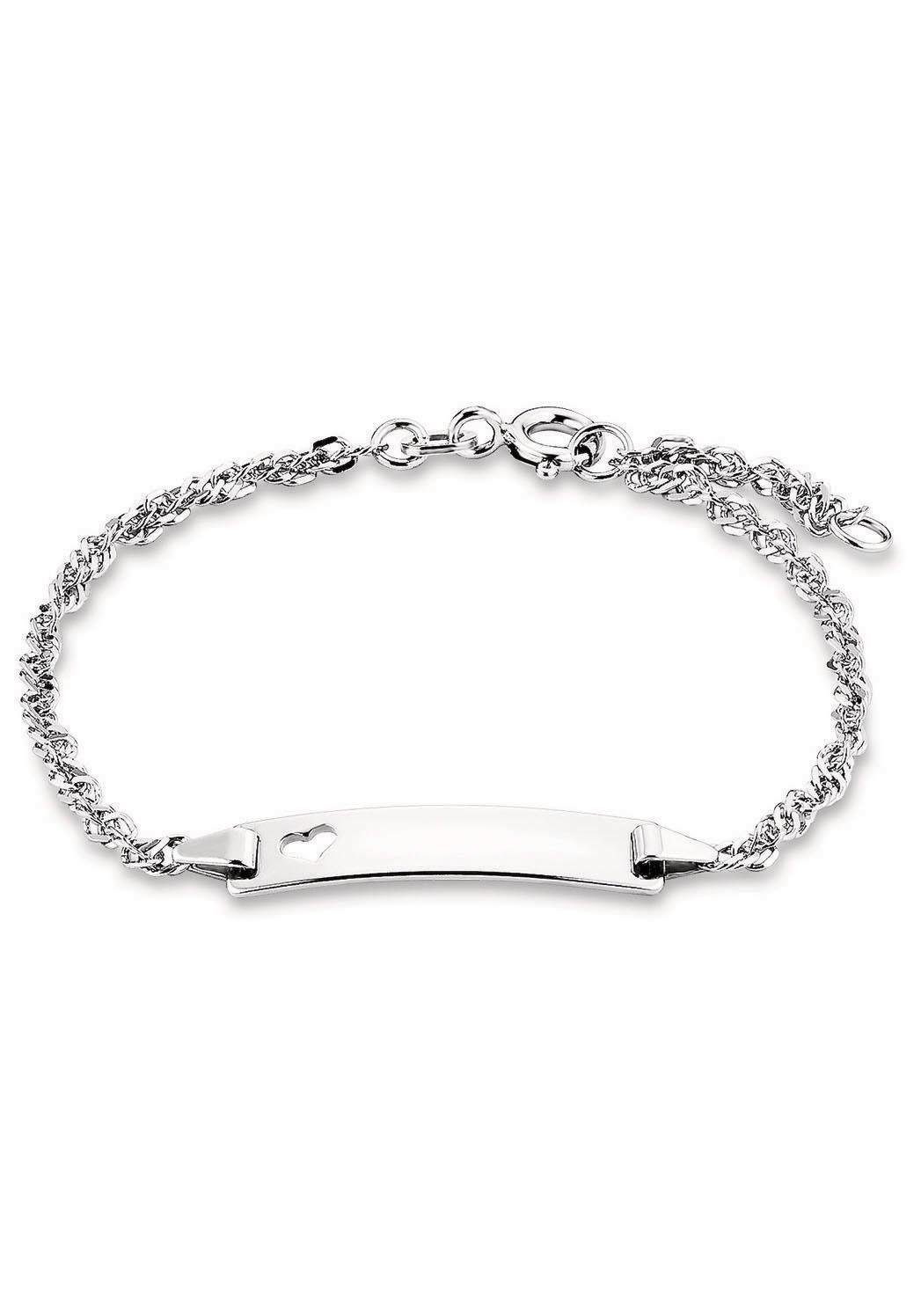 Amor Silberarmband Herz, 2016490, Made Germany in