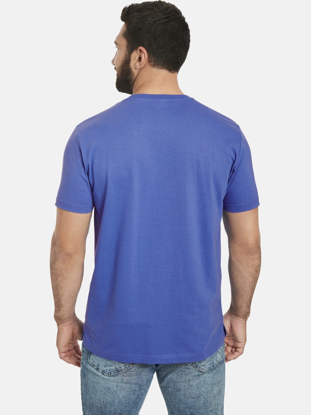 Jan Vanderstorm T-Shirt GERFRIED mit Wellen-Print günstig online kaufen