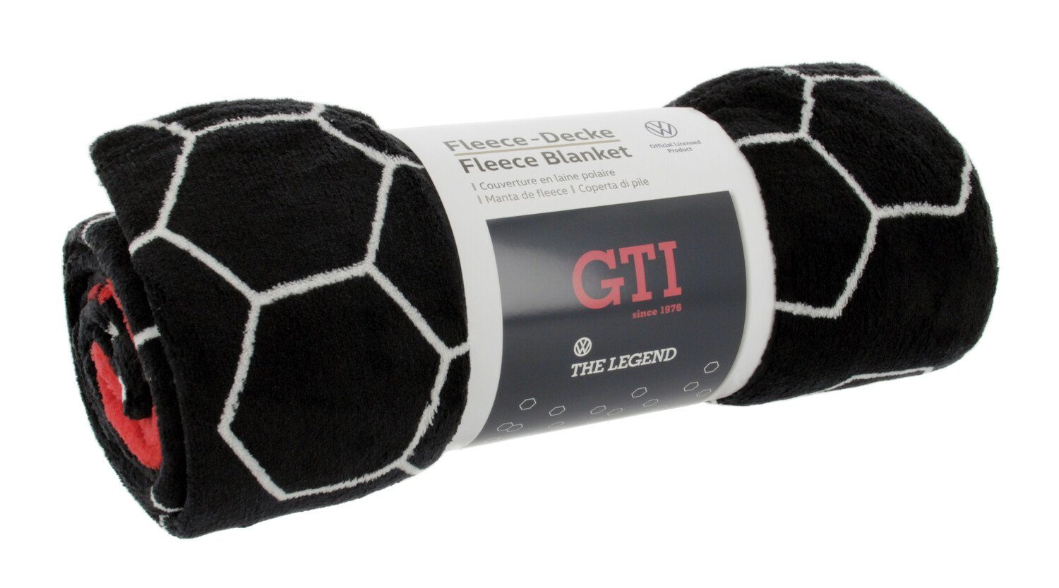 Wohndecke von Volkswagen im VW Golf GTI Design (150x200cm), VW Collection b günstig online kaufen