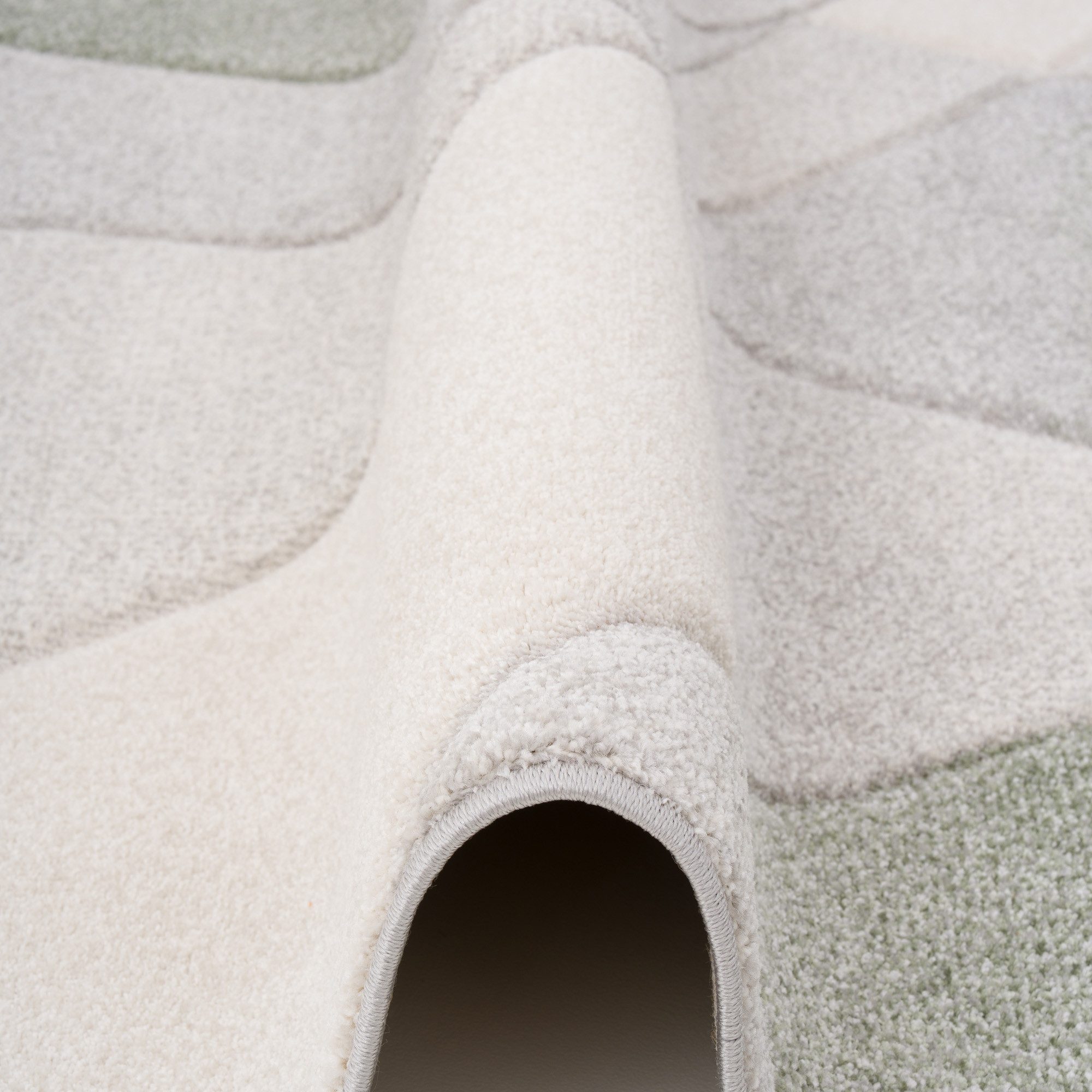Pergamon Designteppich Designer Teppich Maui Modern, Rechteckig, Höhe: 13 mm