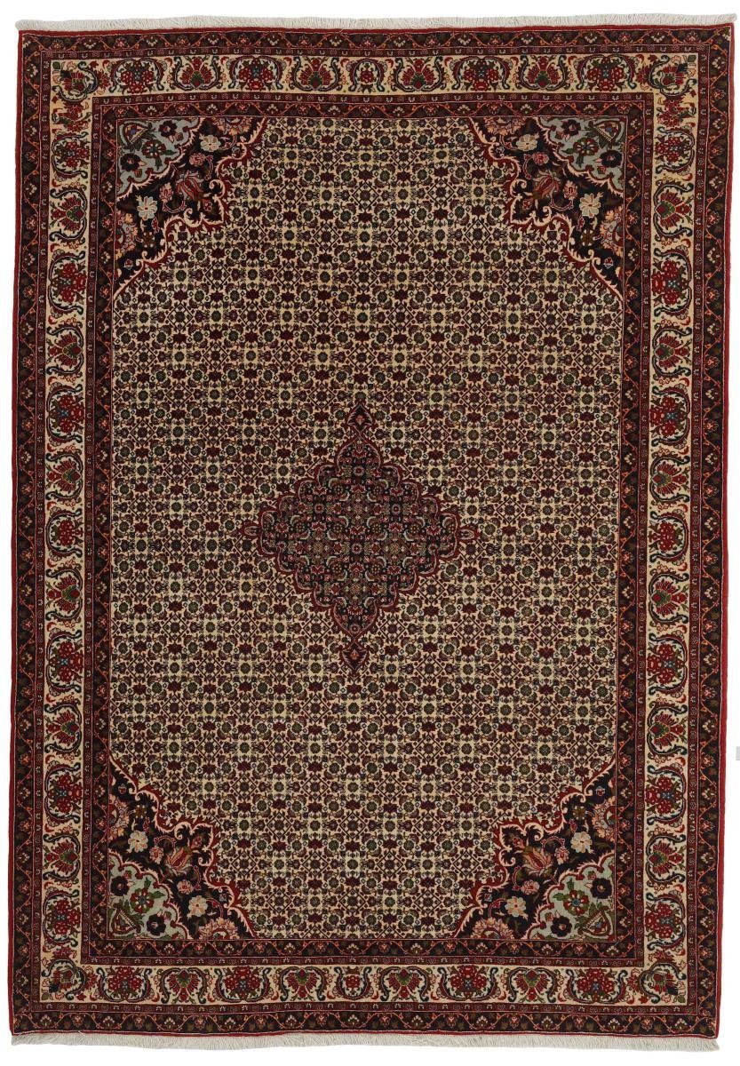 Orientteppich Bidjar Zanjan 206x294 Handgeknüpfter Orientteppich / Perserteppich, Nain Trading, rechteckig, Höhe: 12 mm