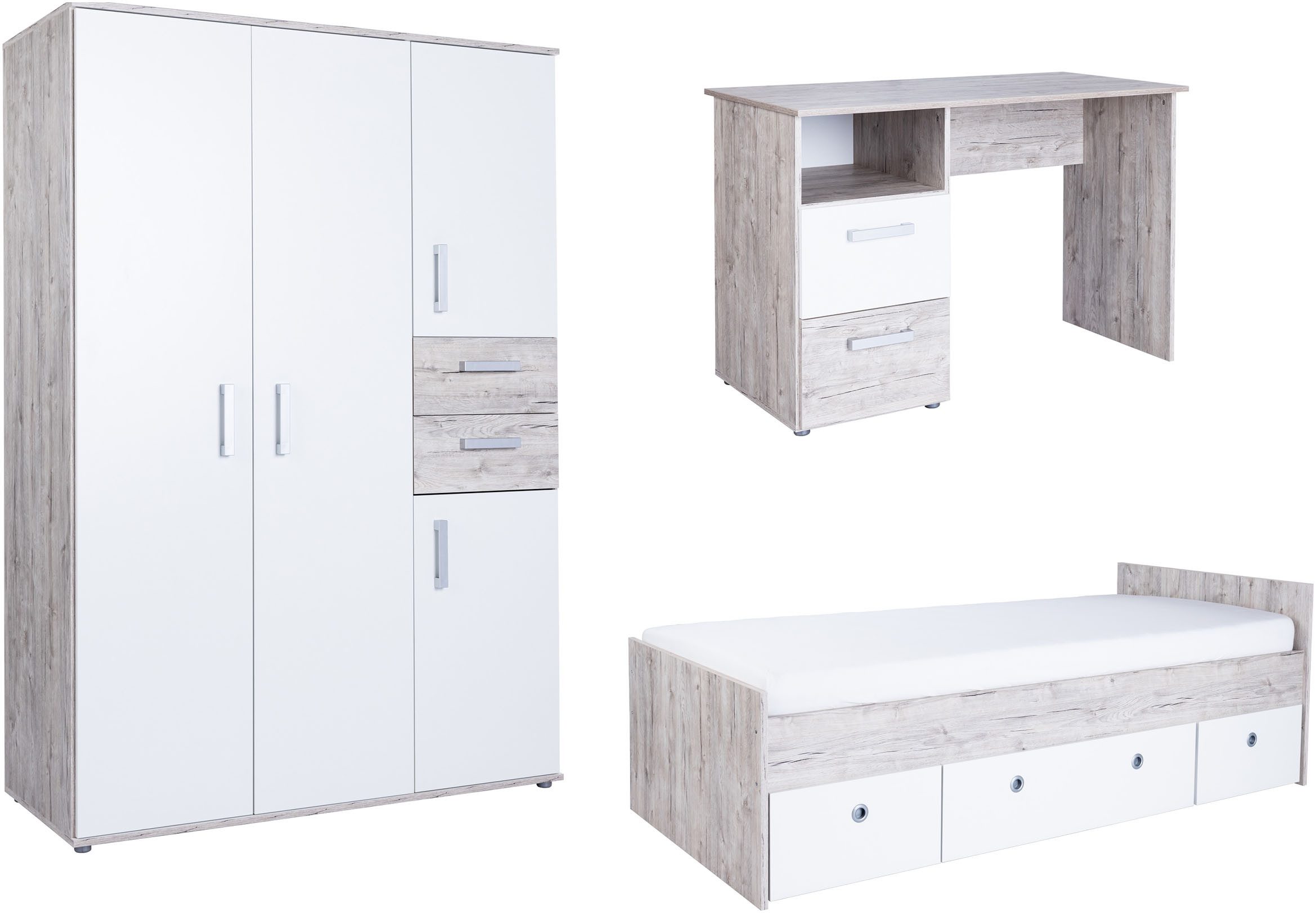 arthur berndt Jugendzimmer-Set Jugendzimmer-Set »Bente« 3-teilig, (3-tlg), günstig online kaufen