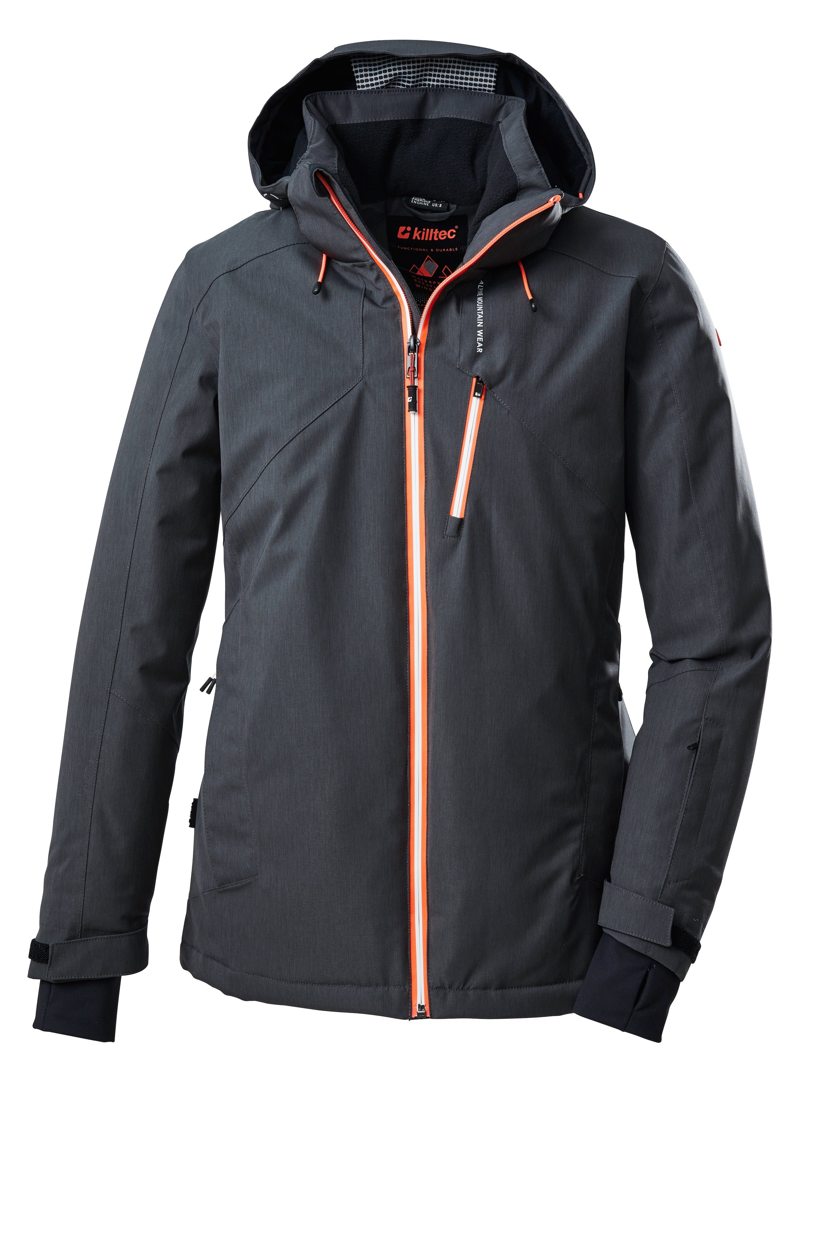 Killtec Skijacke KSW 12 WMN SKI JCKT CS mit abnehmbarer Kapuze, mit Schnee- und Windfang