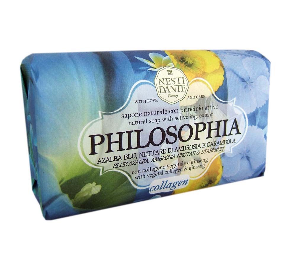 Nesti Dante Handseife Philosophia Collagen 250 g, 1-tlg., Hand -und Körperseife mit feinem Duft 250 g