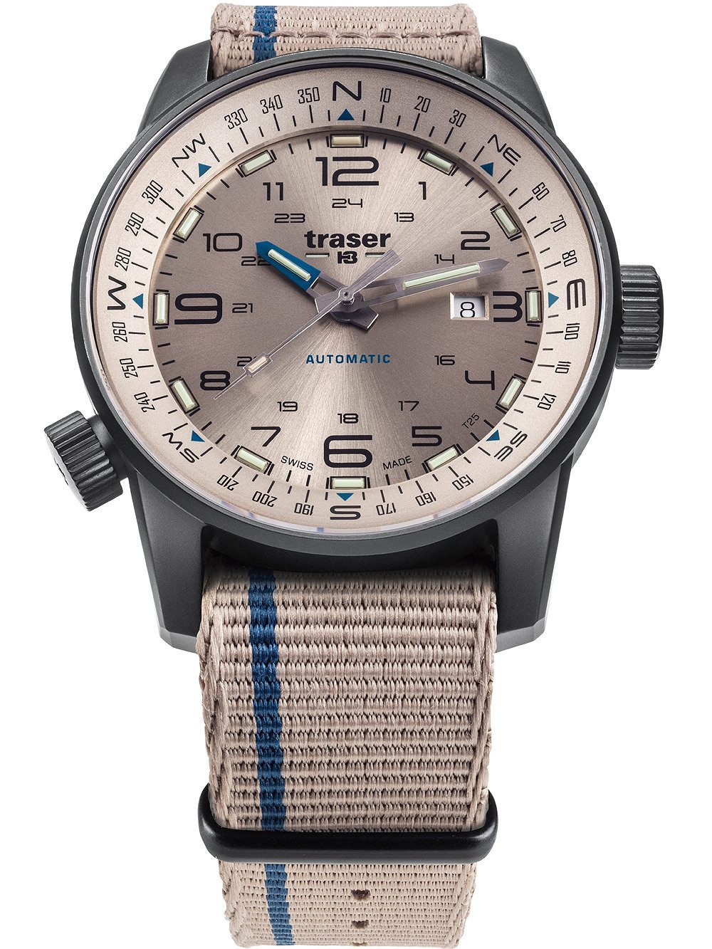 Traser Automatikuhr Traser H3 110454 P68 Pathfinder Automatik Herrenuhr 46mm 10ATM Traser H3 110454 P68 Pathfinder Automatik Herrenuhr 46mm 10ATM