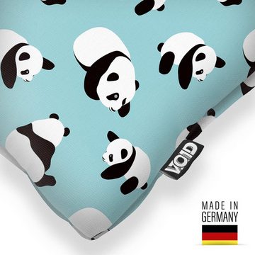 Kissenbezug, VOID (1 Stück), Panda Muster Kinderzimmer Bär cartoons hübsch nett süss charakter bär