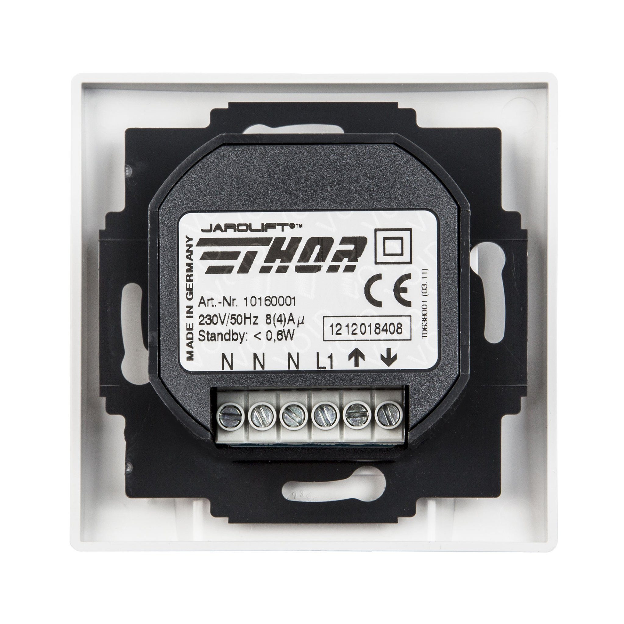 jarolift Zeitschaltuhr Thor, ultraweiß / glänzend, digital, 1-St., digital, für den Innenbereich, Tageszeitschaltuhr