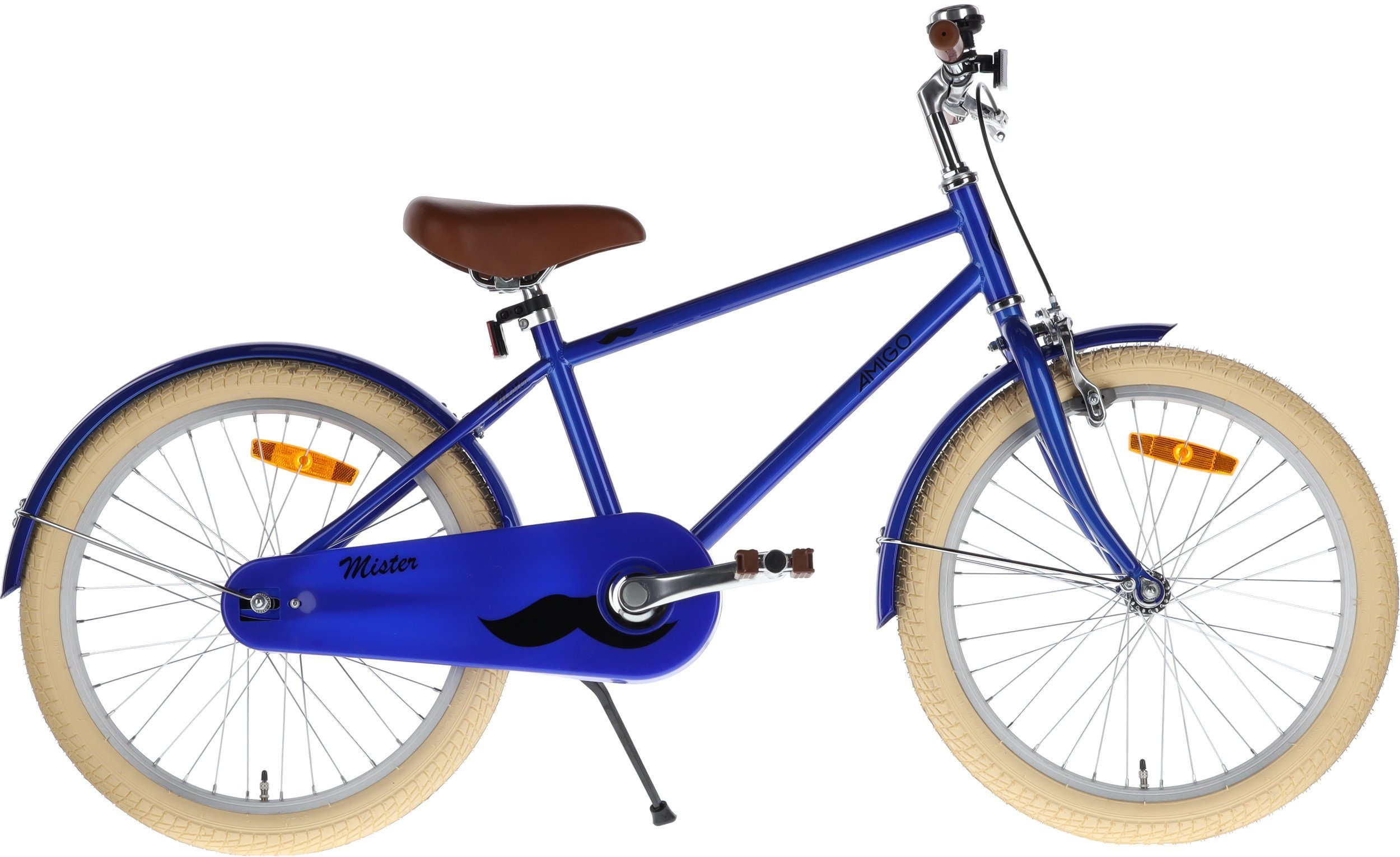 AMIGO Fahrräder Zoll Mister Blau 31 Rücktrittbremse 20 Jungen AMIGO Kinderfahrrad cm