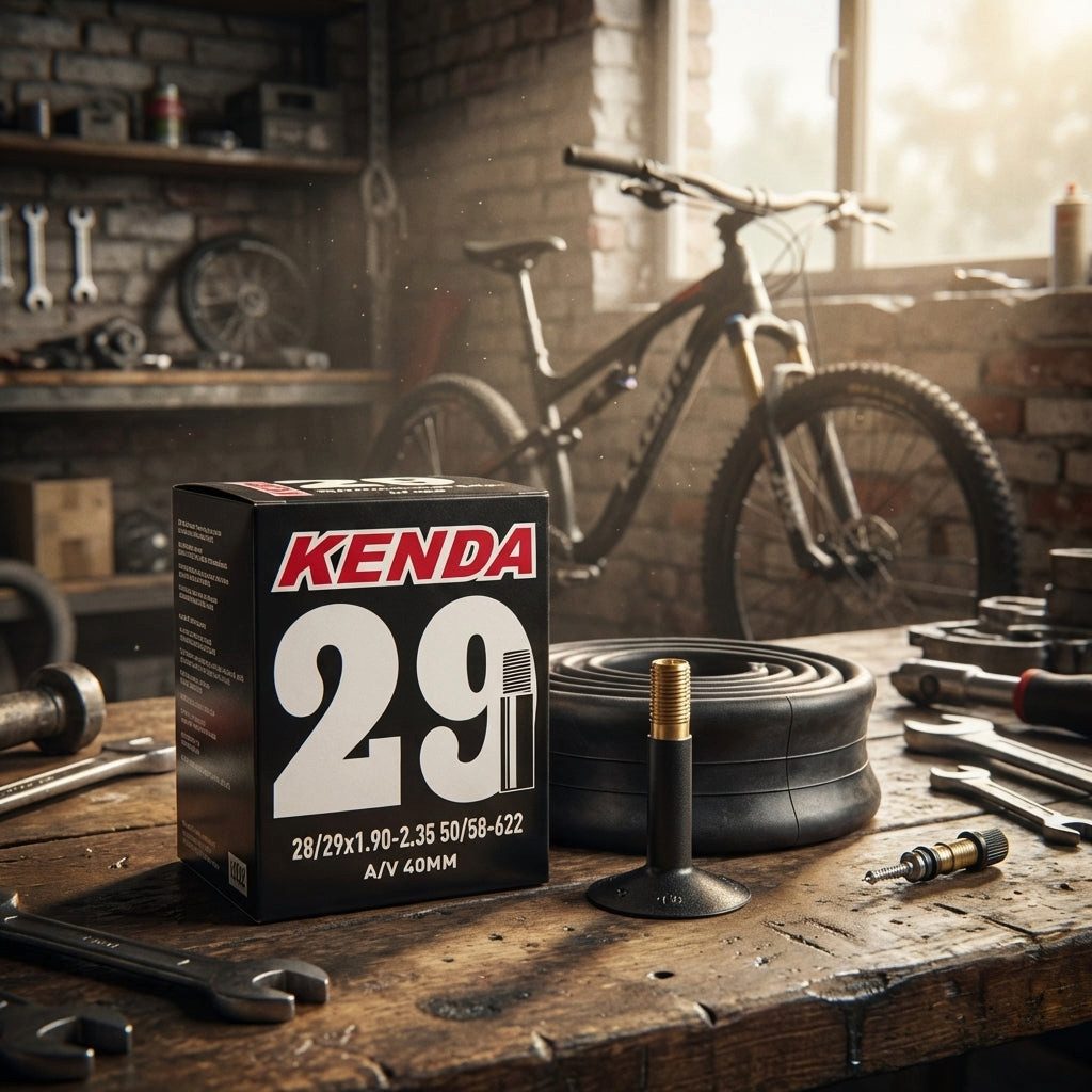 KENDA Fahrradschlauch Kenda Schlauch 28/29x1.90-2.35" (50/58-622) AV 40mm Fahrradschlauch