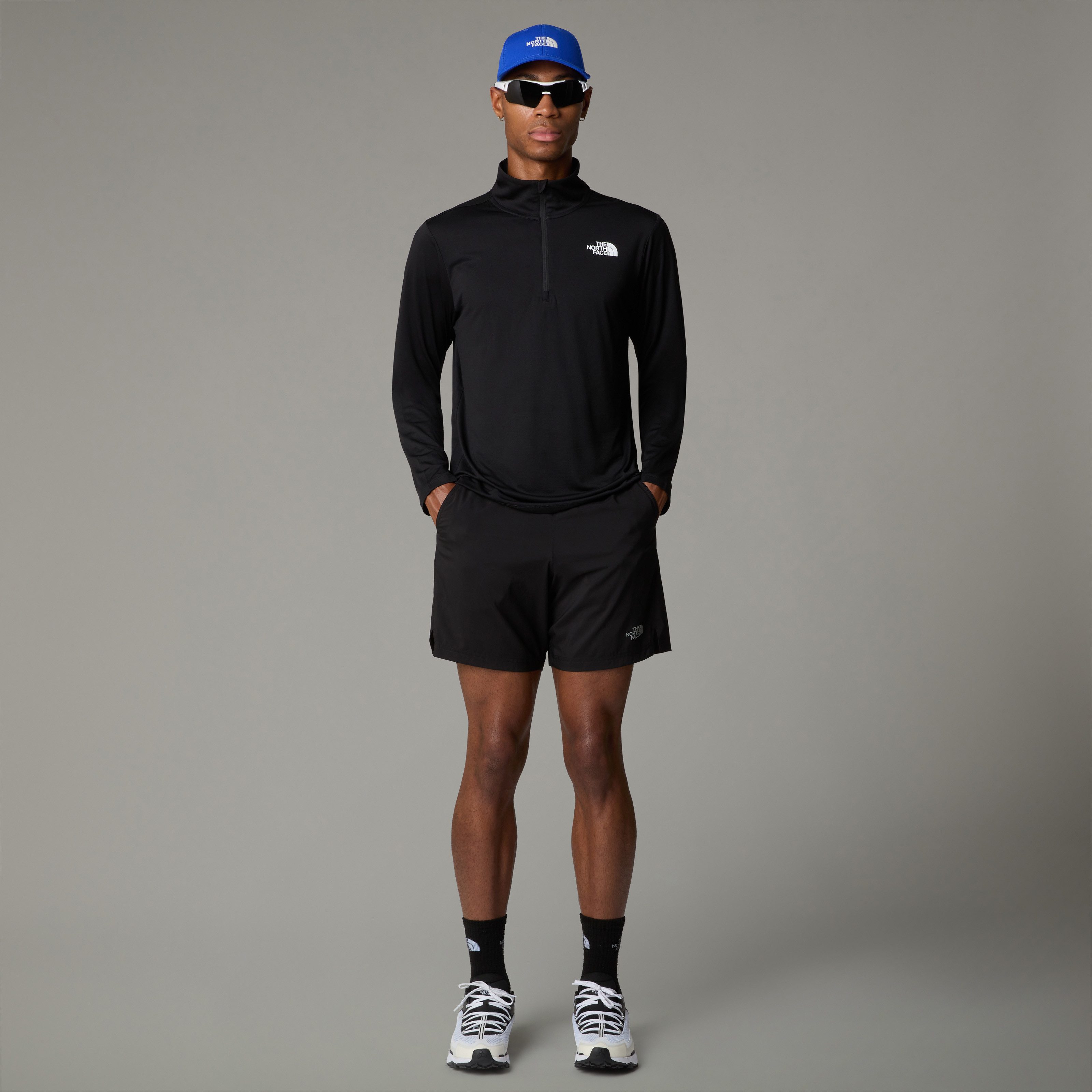 The North Face Funktionsshirt mit Stehkragen, mit Reißverschluss, pflegeleicht