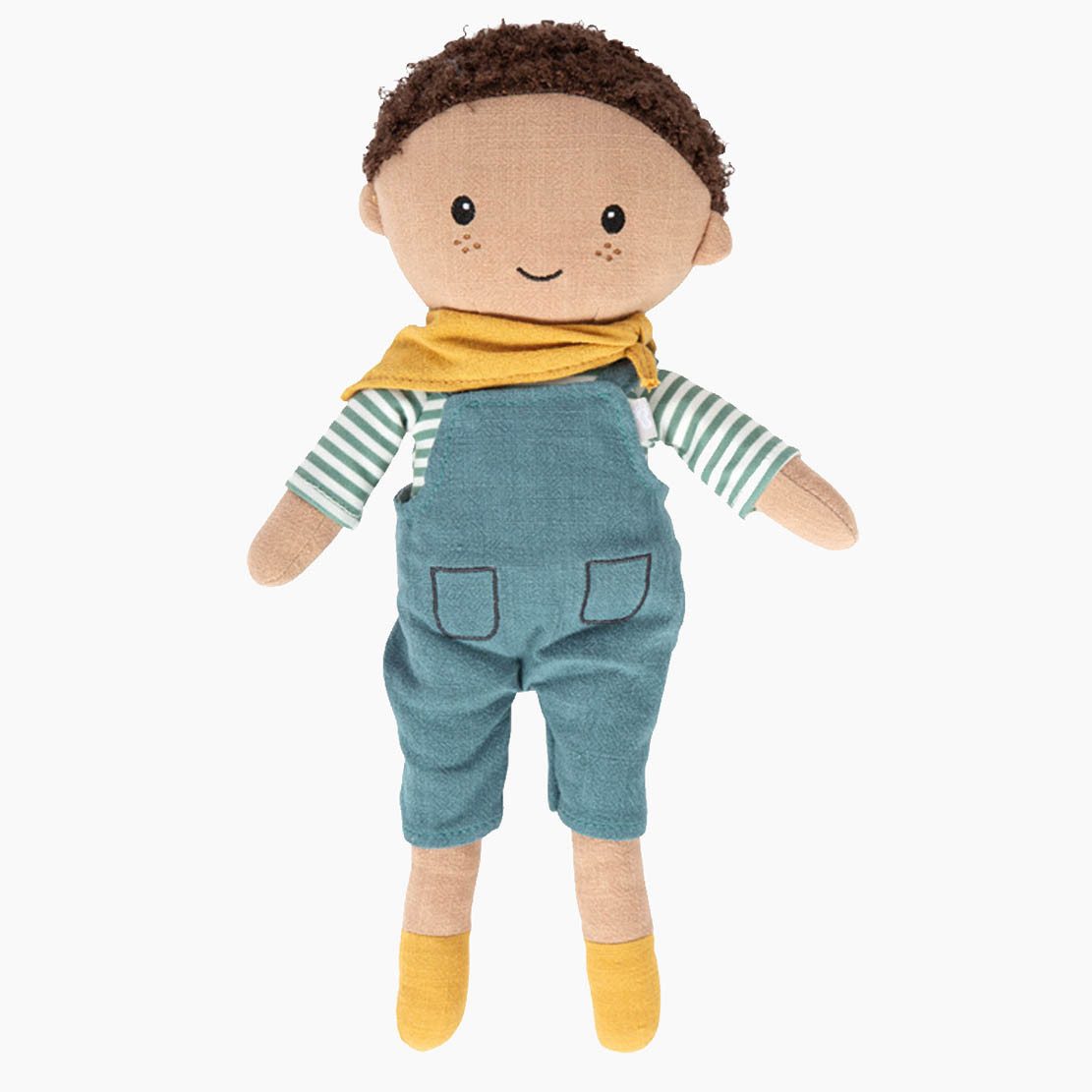 small foot GmbH & Co. KG Stoffpuppe Stoffpuppe Leo (Spar-Set, 1-tlg., packung), Mit aufwändig und liebevoll gestickten Gesichtern