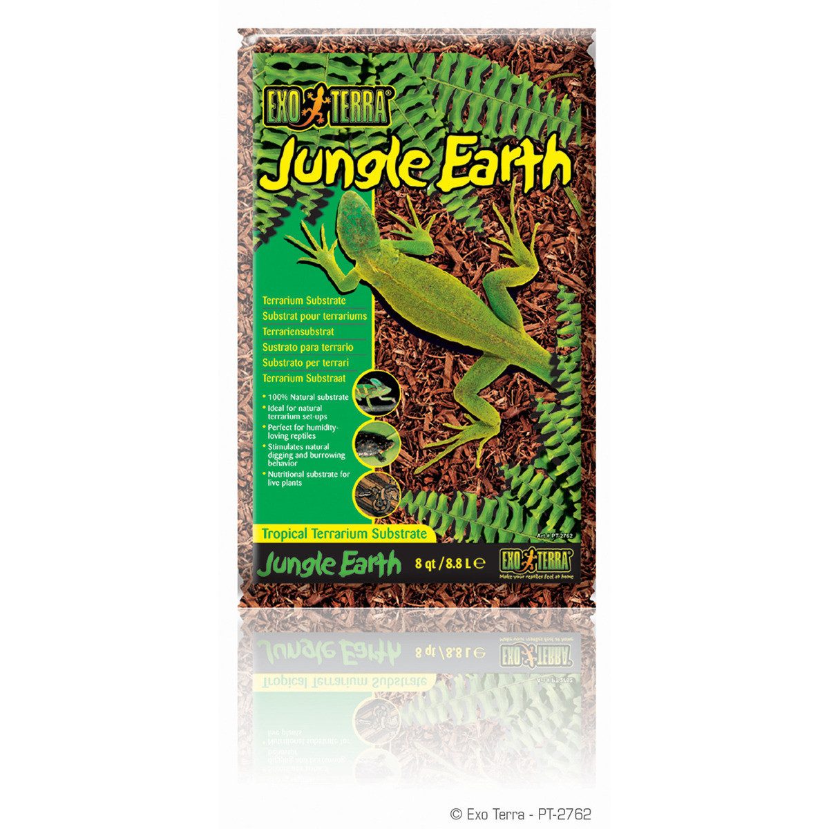 Terrarien-Substrat Jungle Earth - natürliches Terrarium-Substrat