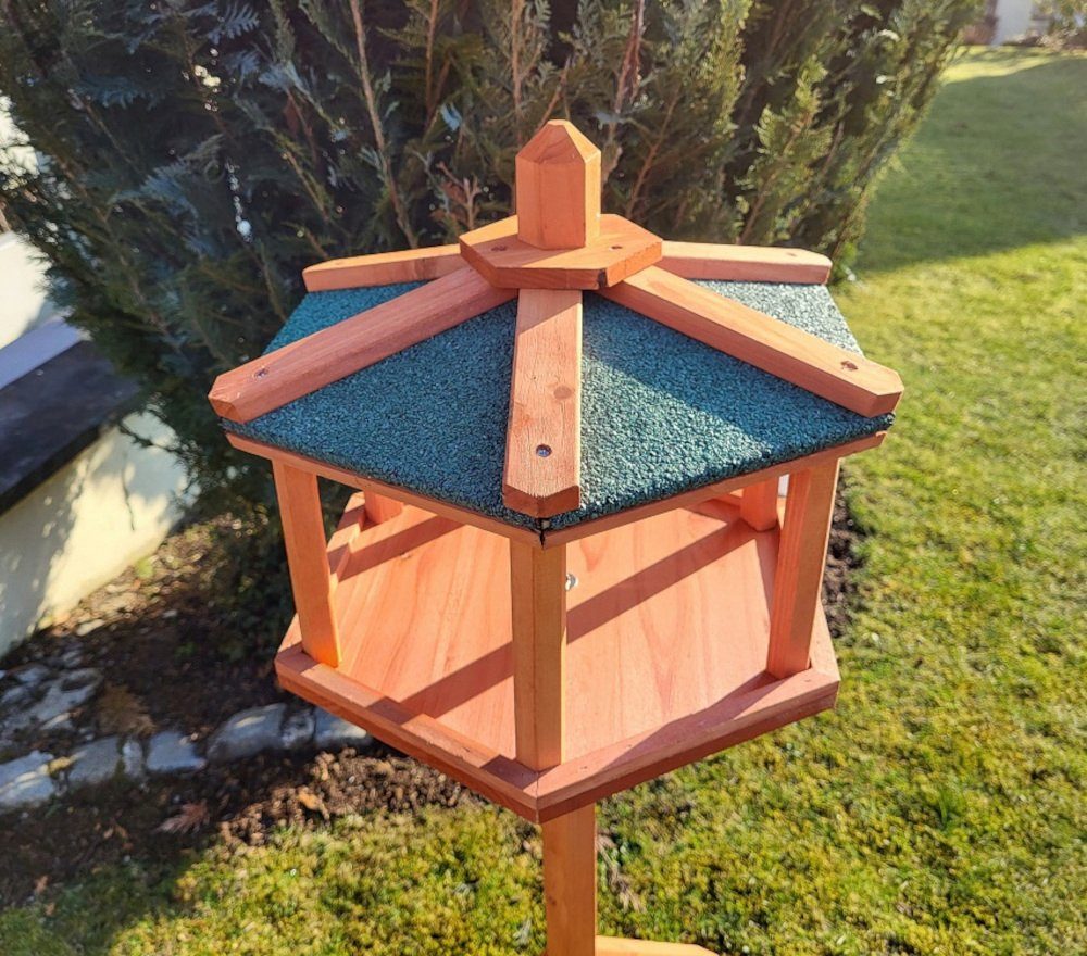MYPETS Vogelhaus ZILLERTAL mit Ständer Vogelfutterhaus günstig online kaufen