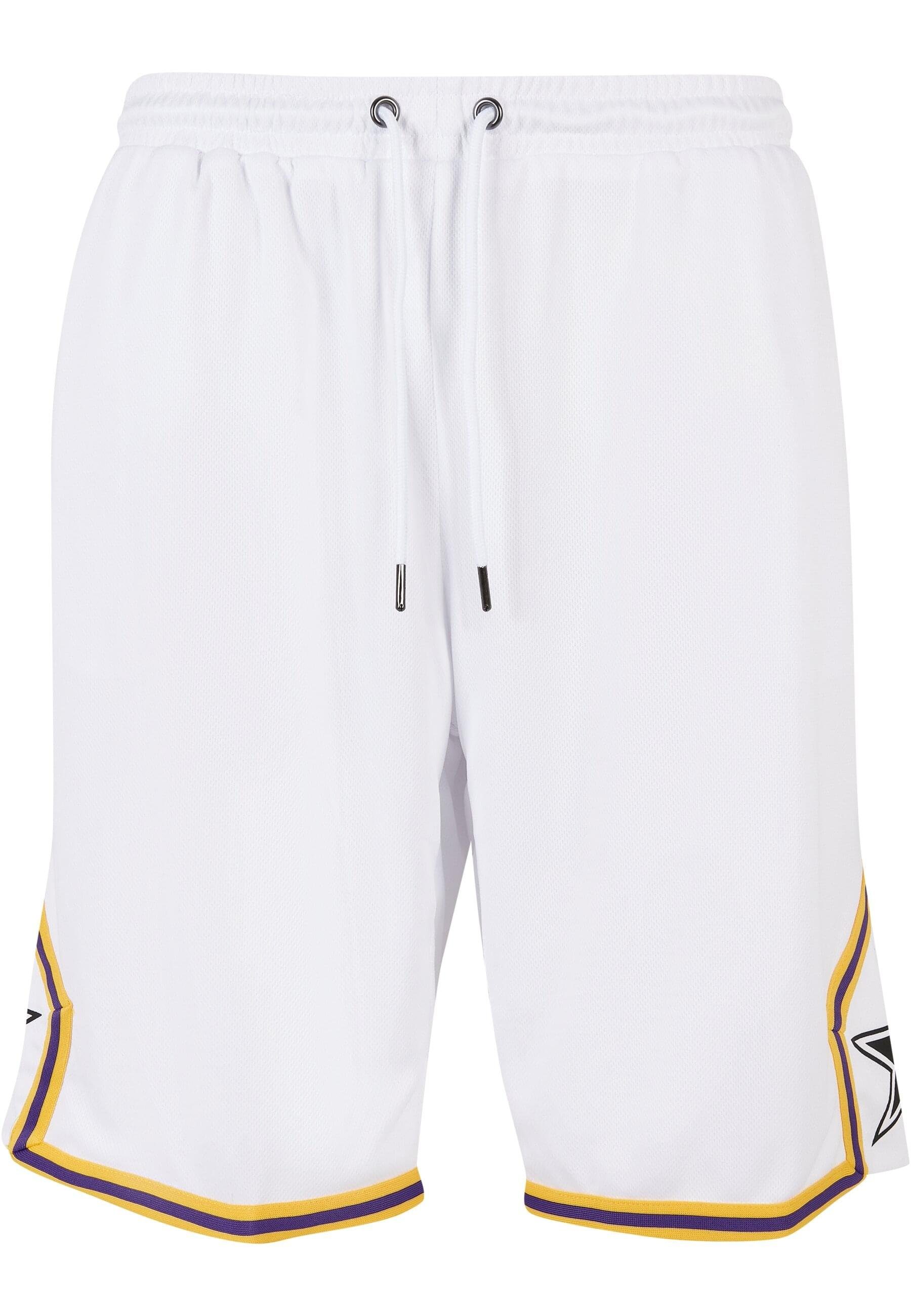 Sports Herren white Starter Leg Shorts Starter Star (1-tlg) Stoffhose
