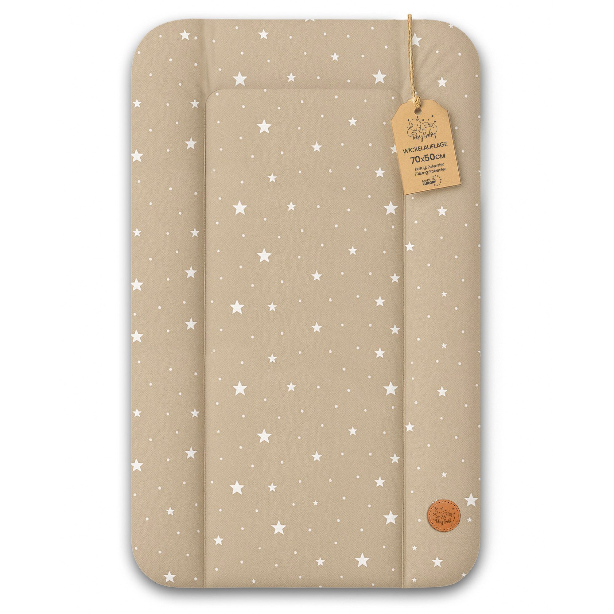 Totsy Baby Wickelauflage Wickelunterlage abwaschbar und wasserdicht - Wickelmatte zum Auflegen