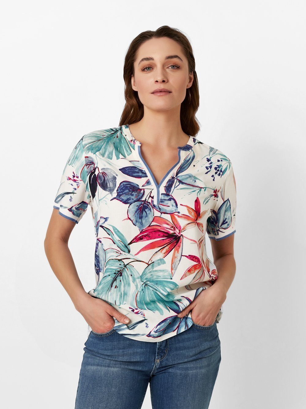 TONI Schlupfbluse Alina mit buntem Print günstig online kaufen