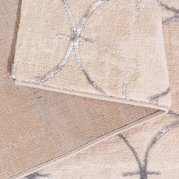 Teppich Lara 701, Sehrazat, rechteckig, Höhe: 10 mm, Hoch-Tief-Struktur, mit Glanz, Wohnzimmer
