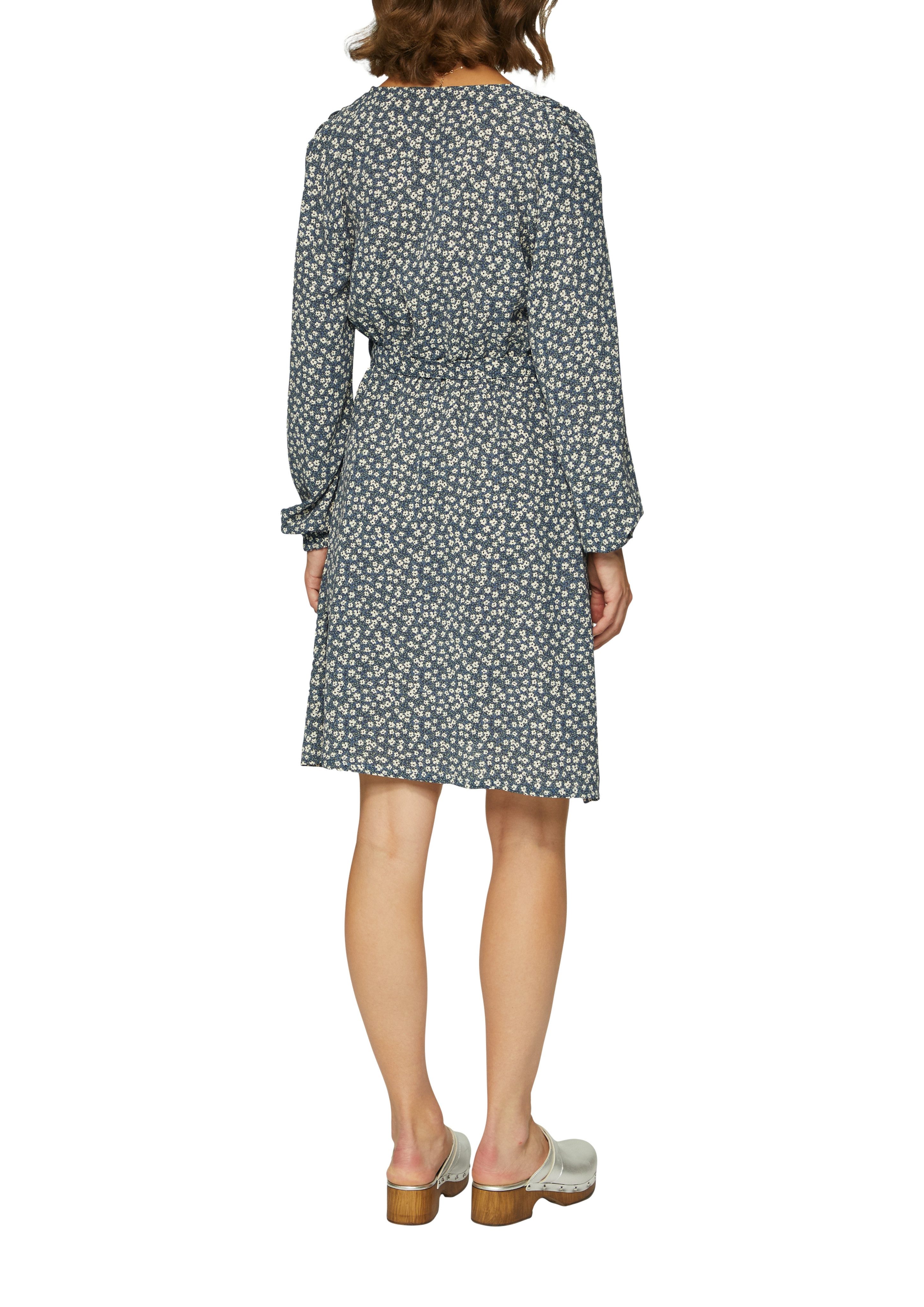 QS Sommerkleid mit All-Over Print günstig online kaufen