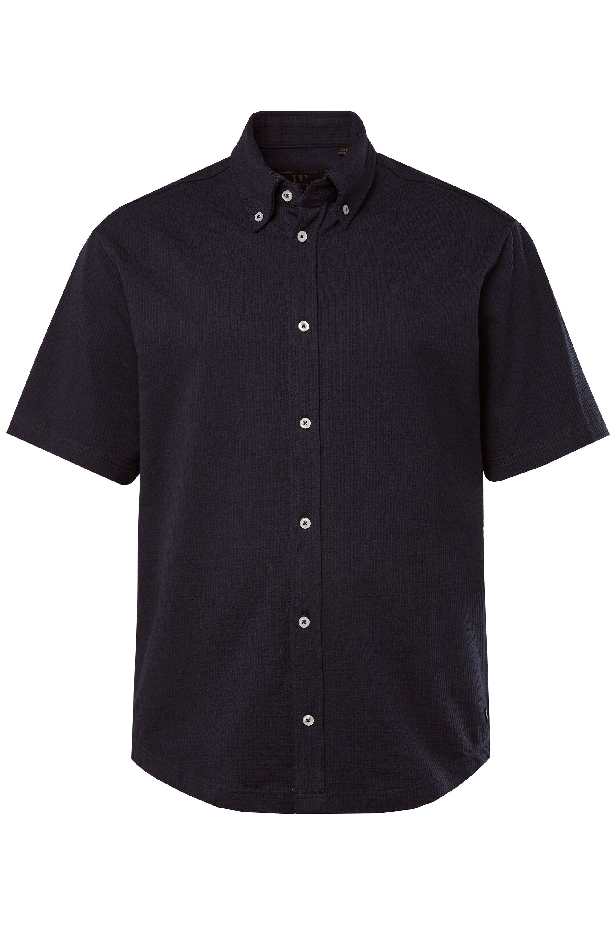 JP1880 Kurzarmhemd Seersucker-Hemd Jersey-Qualität Halbarm Modern Fit günstig online kaufen