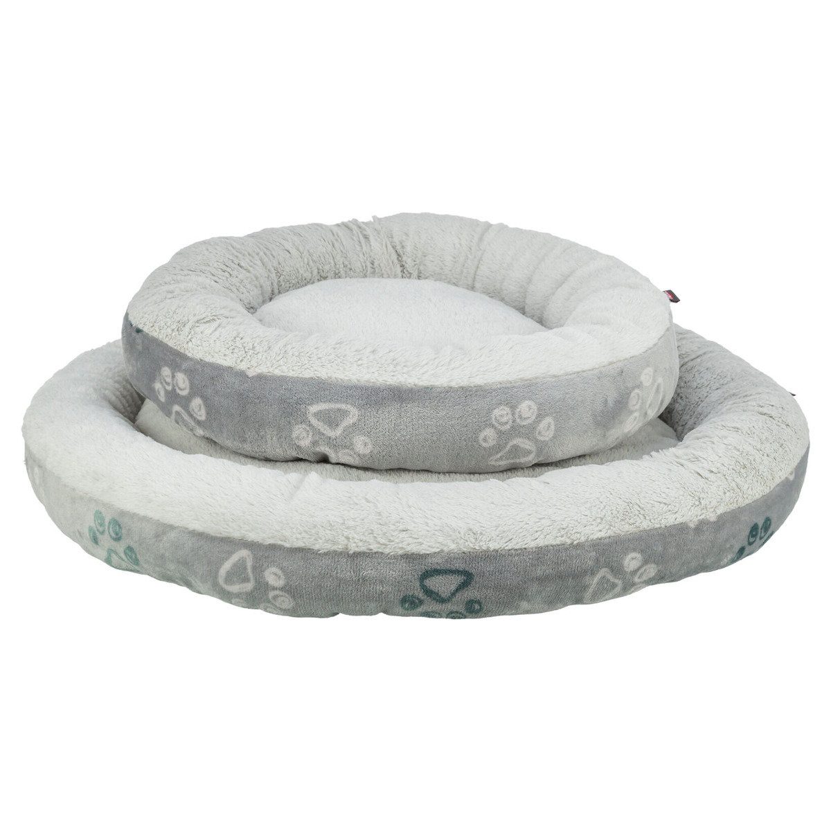 TRIXIE Tierbett Bett Jimmy Soft, rund hellgrau für Hunde günstig online kaufen