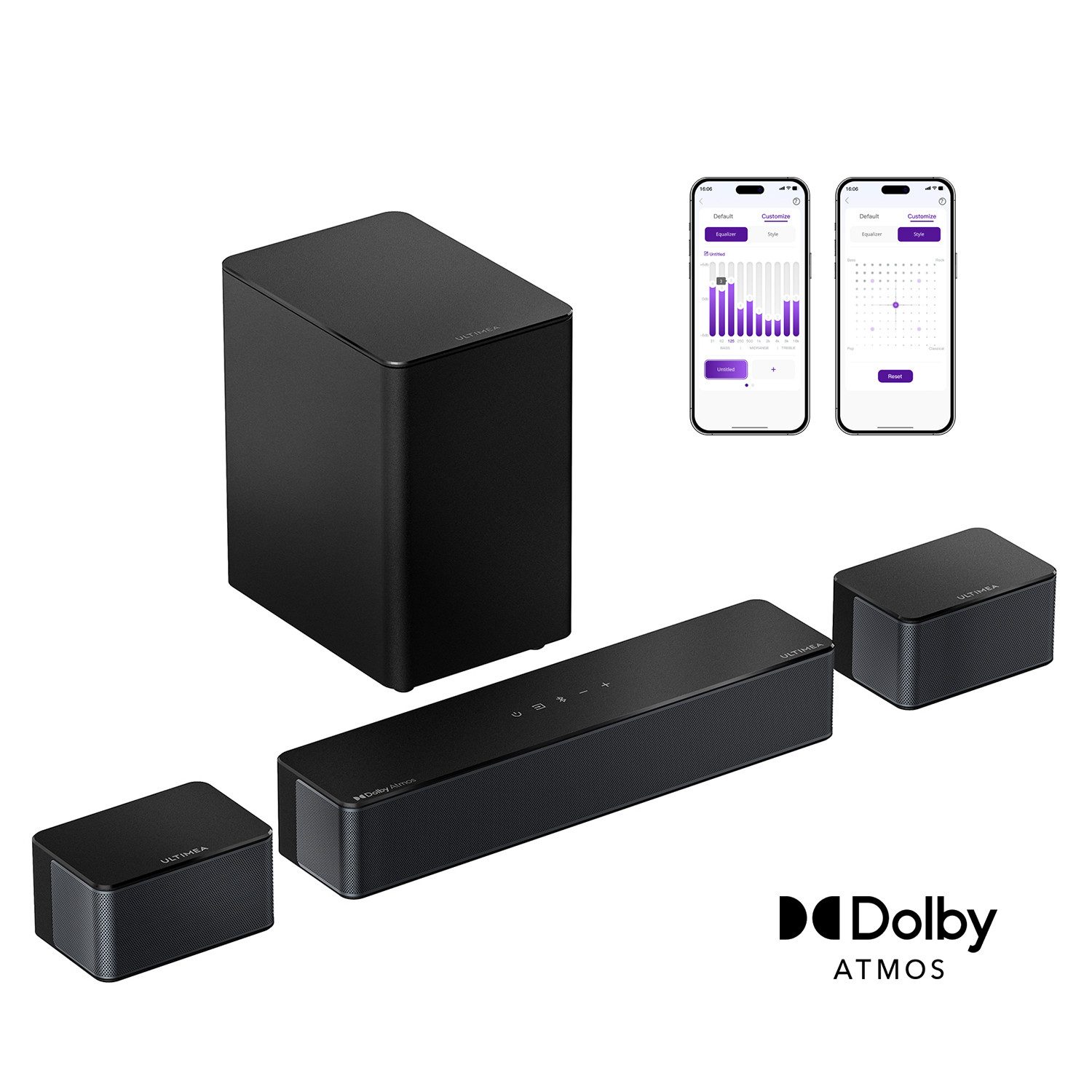 Ultimea Poseidon M4T Soundbar 5.1 Dolby Atmos