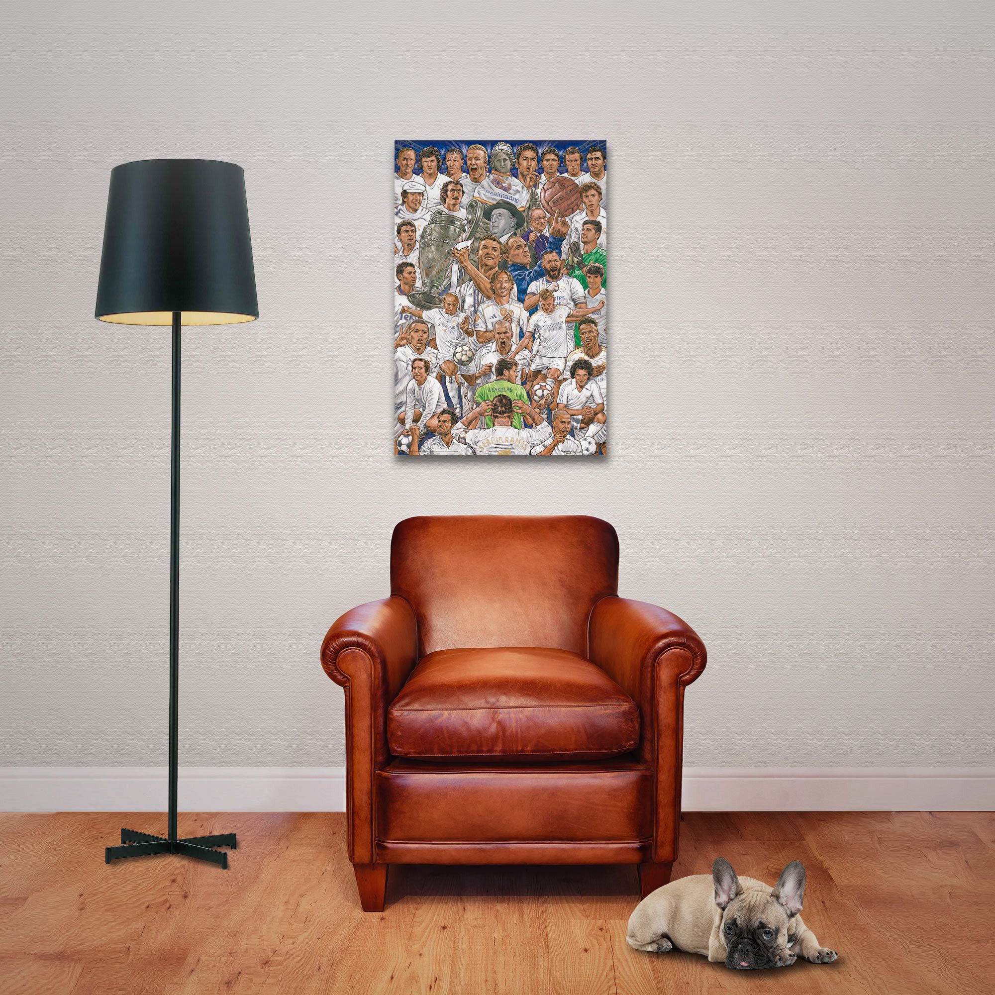 Poster Fußball - Real Madrid Legenden - Poster 61x91,5 cm