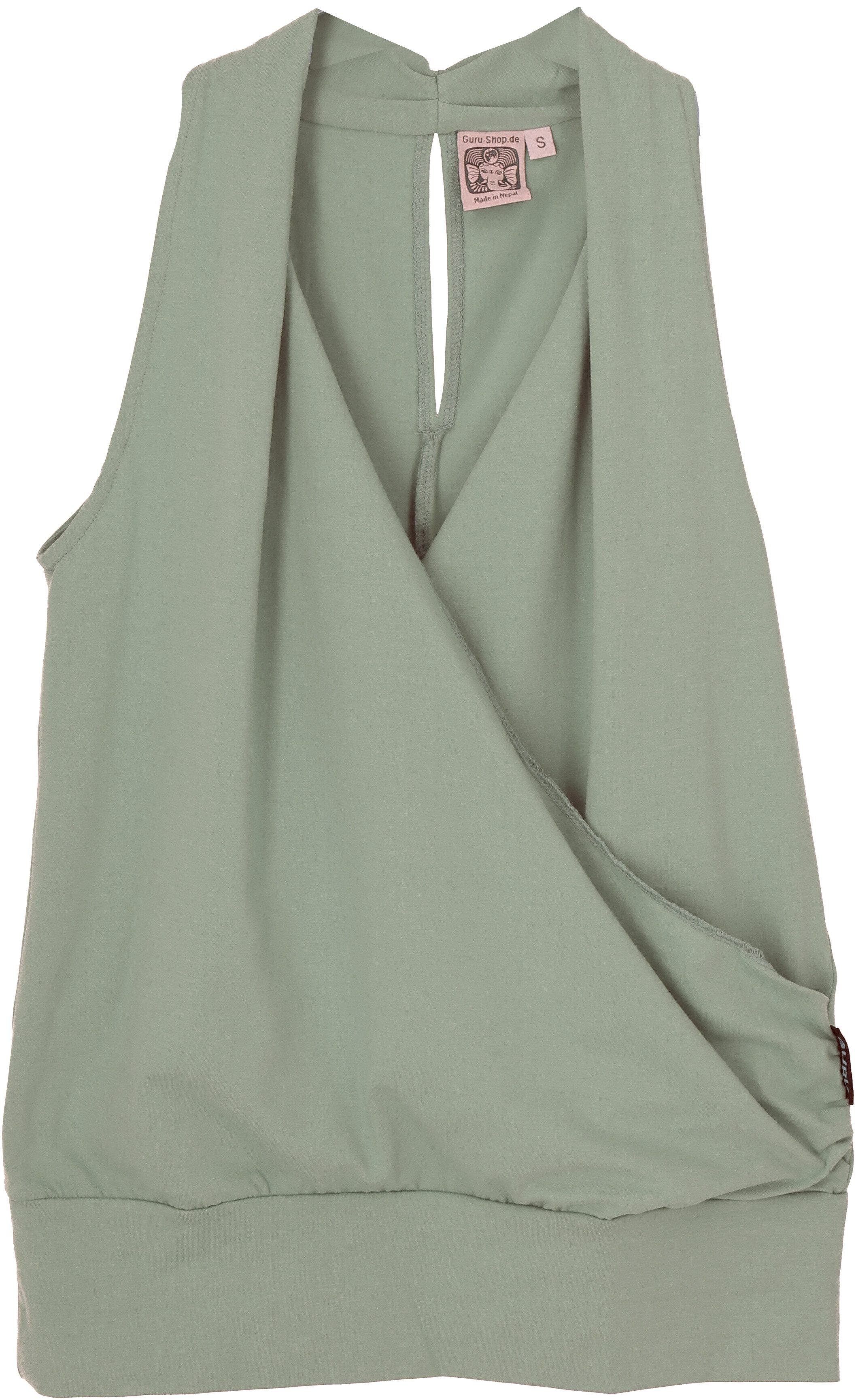 Guru-Shop T-Shirt Lockeres Yogashirt, Sommertop, ärmelloses günstig online kaufen