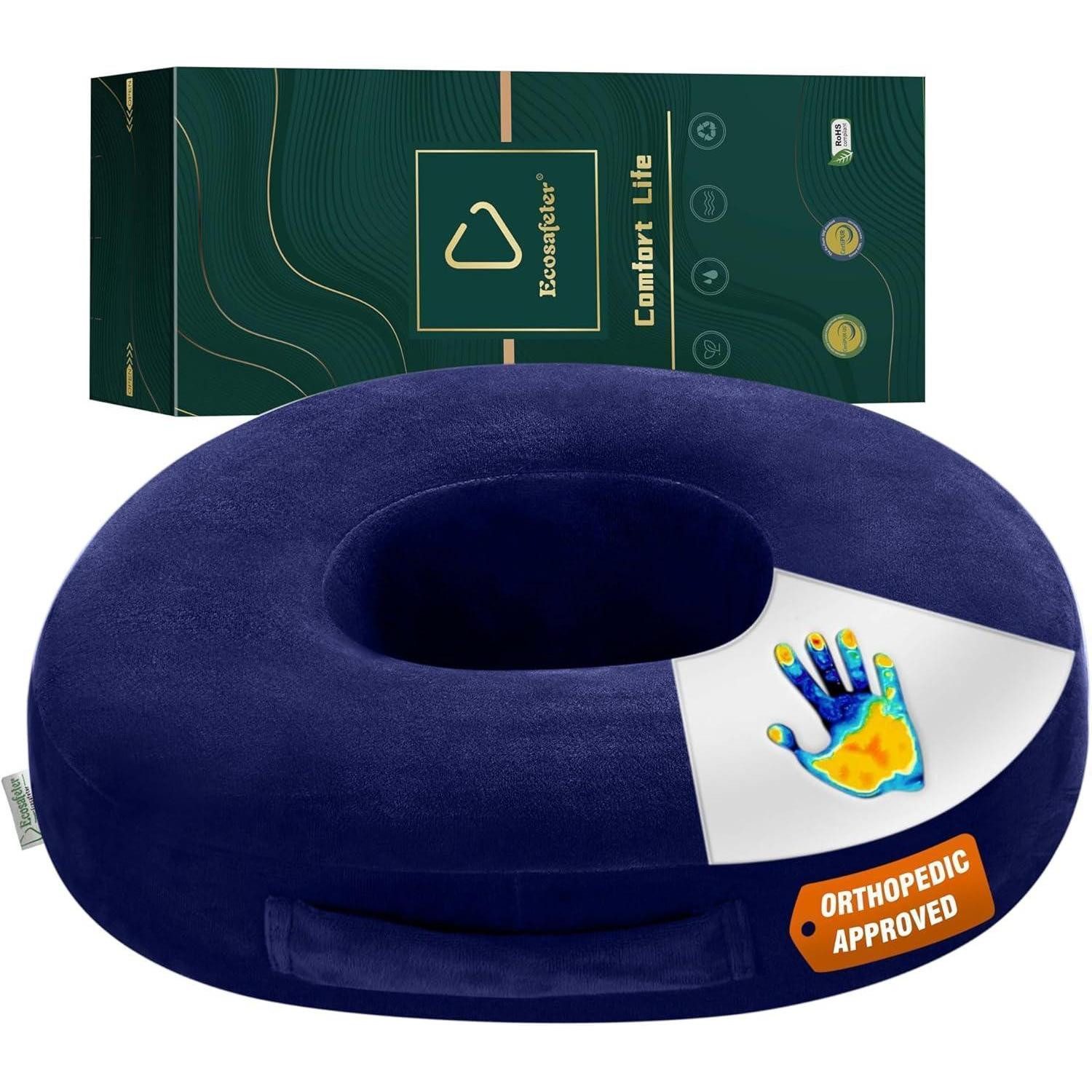 LuxusKollektion Подушки Donut Подушки Memory-Schaum Steißbein Ischias Hämorrhoiden Relief