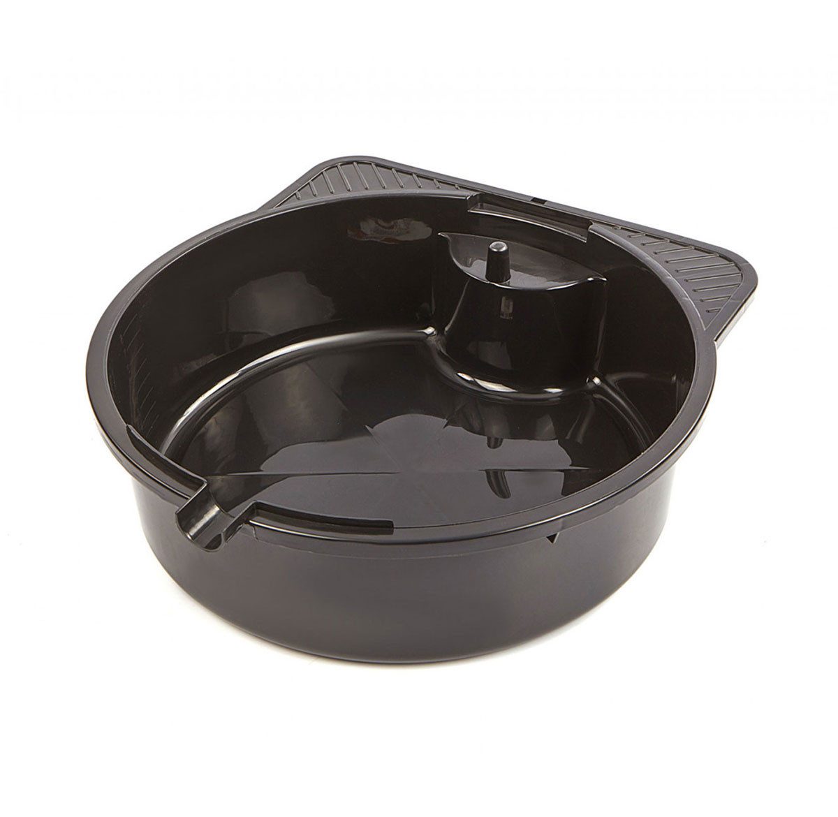 Weber GmbH Ölauffangwanne Ölsammelschale 8 Liter Universal-Auffangwanne, 8 l, mit Abfüllstutzen, niedrige Höhe, Haltevorrichtung